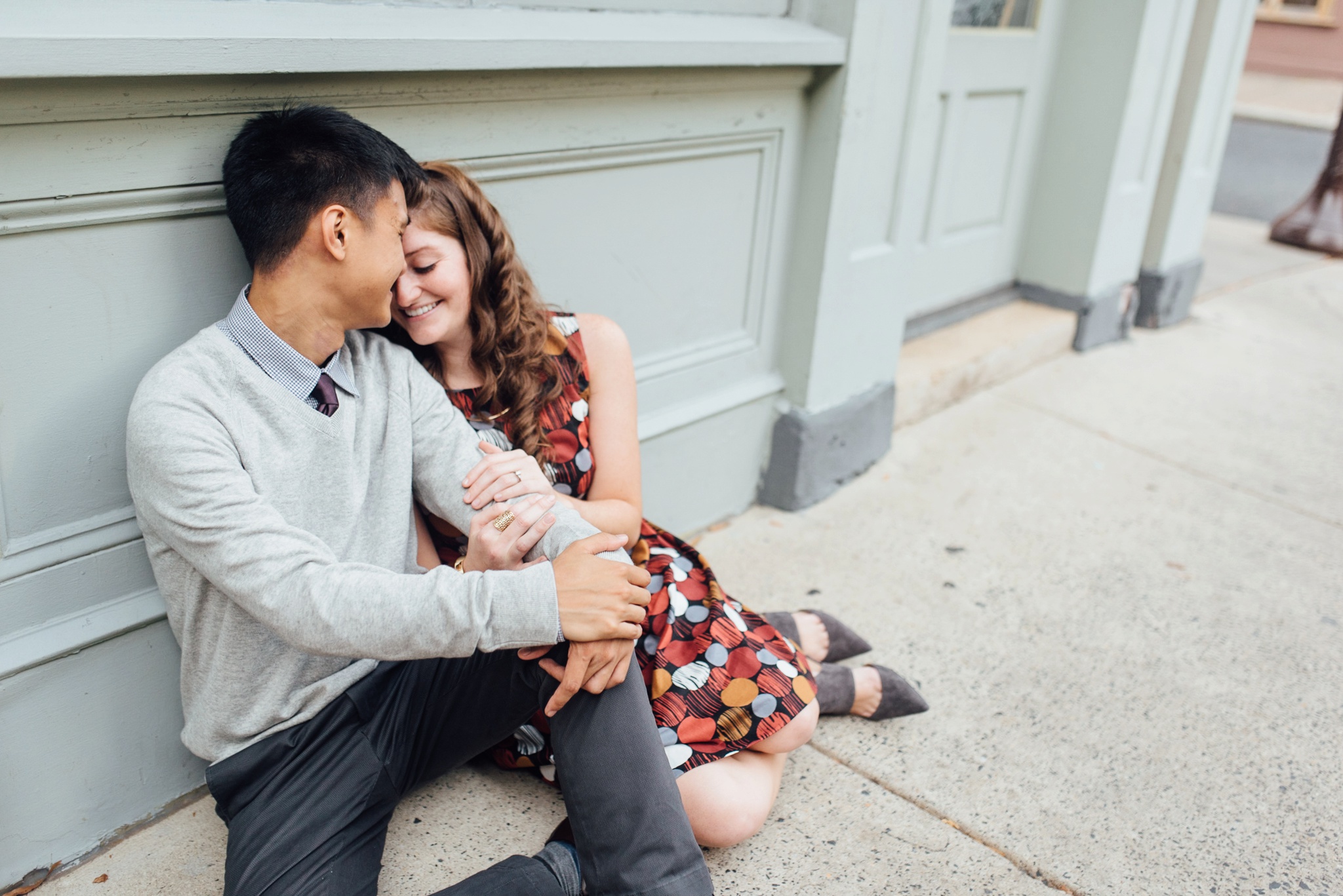 Dana + James - Graduate Hospital - Philadelphia Engagement Session - Alison Dunn Photography photo