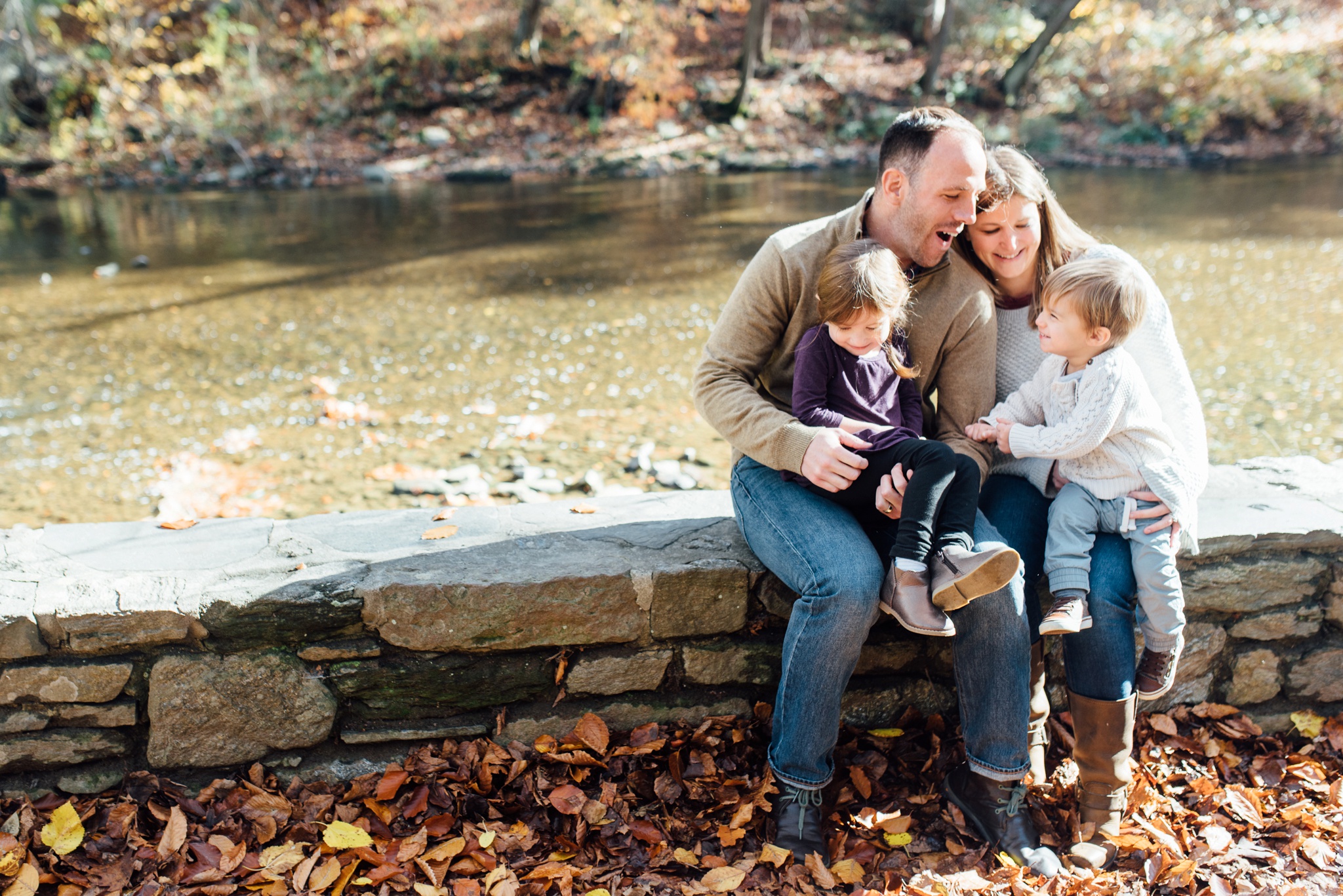 Wissahickon Valley Park Family Session - Alison Dunn Photography photo