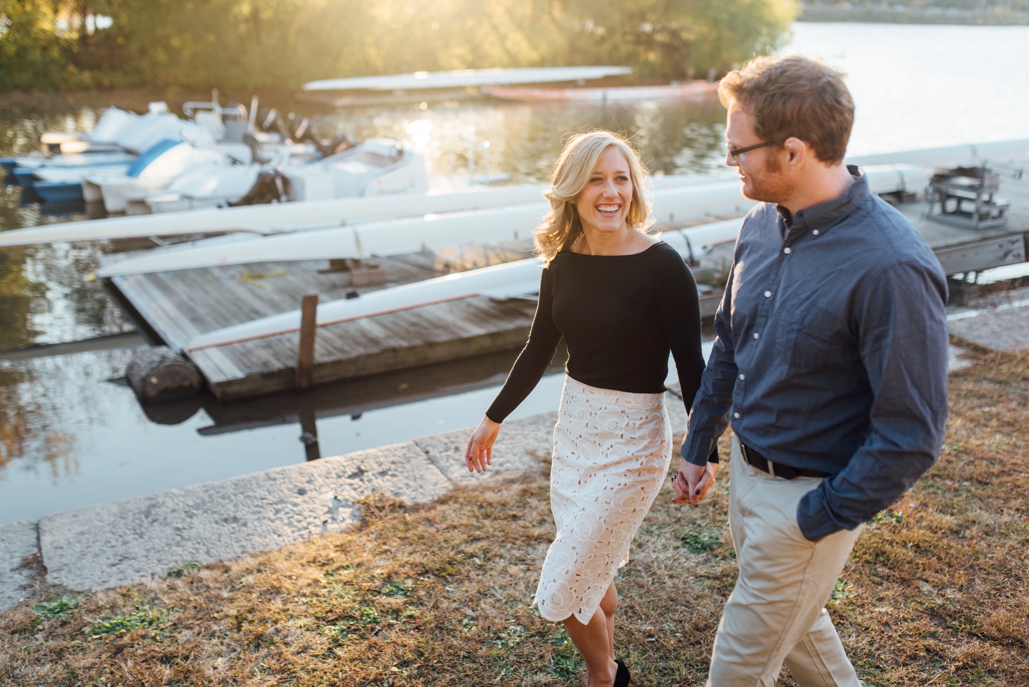 Allie + Jeremy - Philadelphia Art Museum - Fairmount Engagement Session - Alison Dunn Photography photo