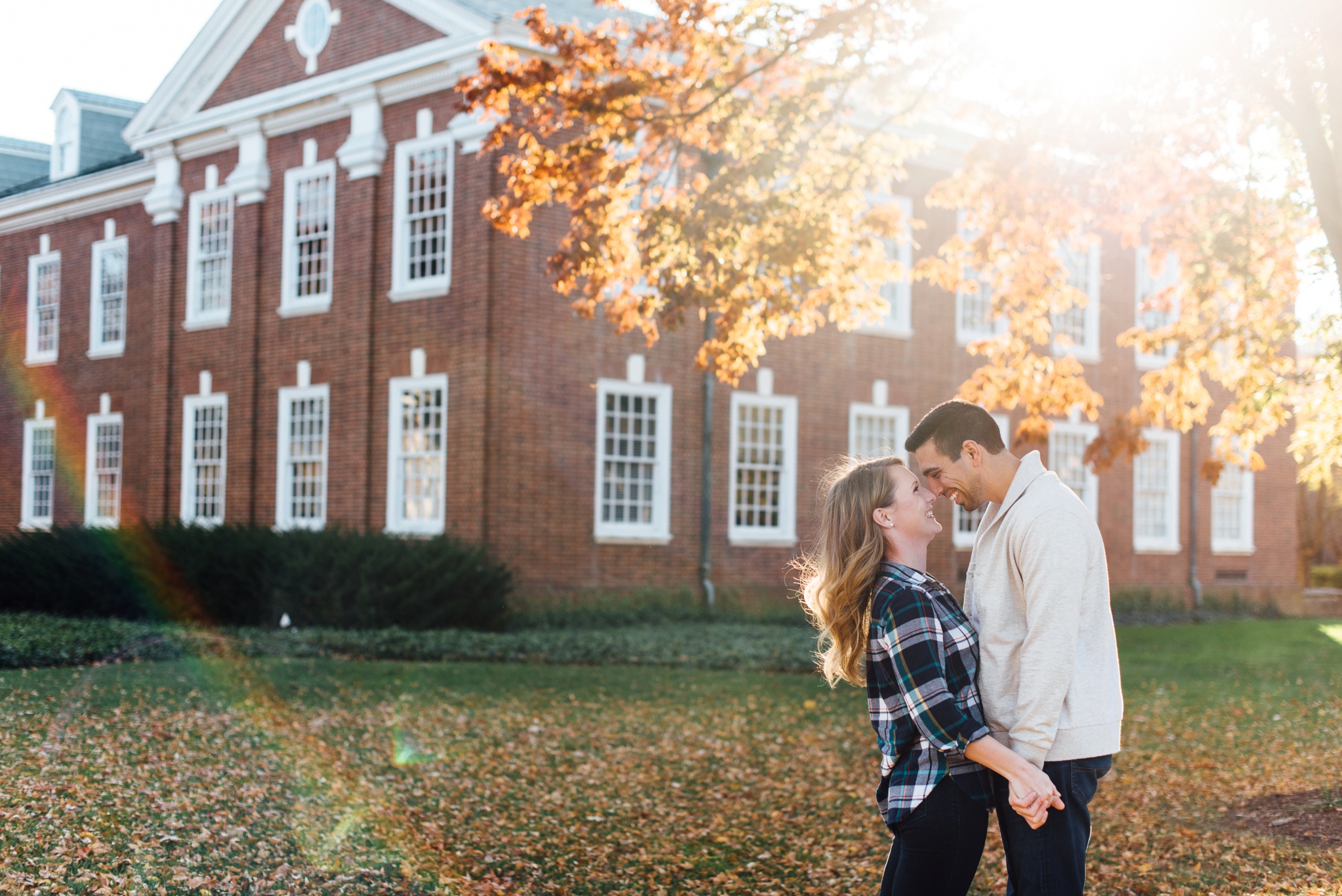 Caitlyn + Ed - University of Delaware - Newark Engagement Session - Alison Dunn Photography photo