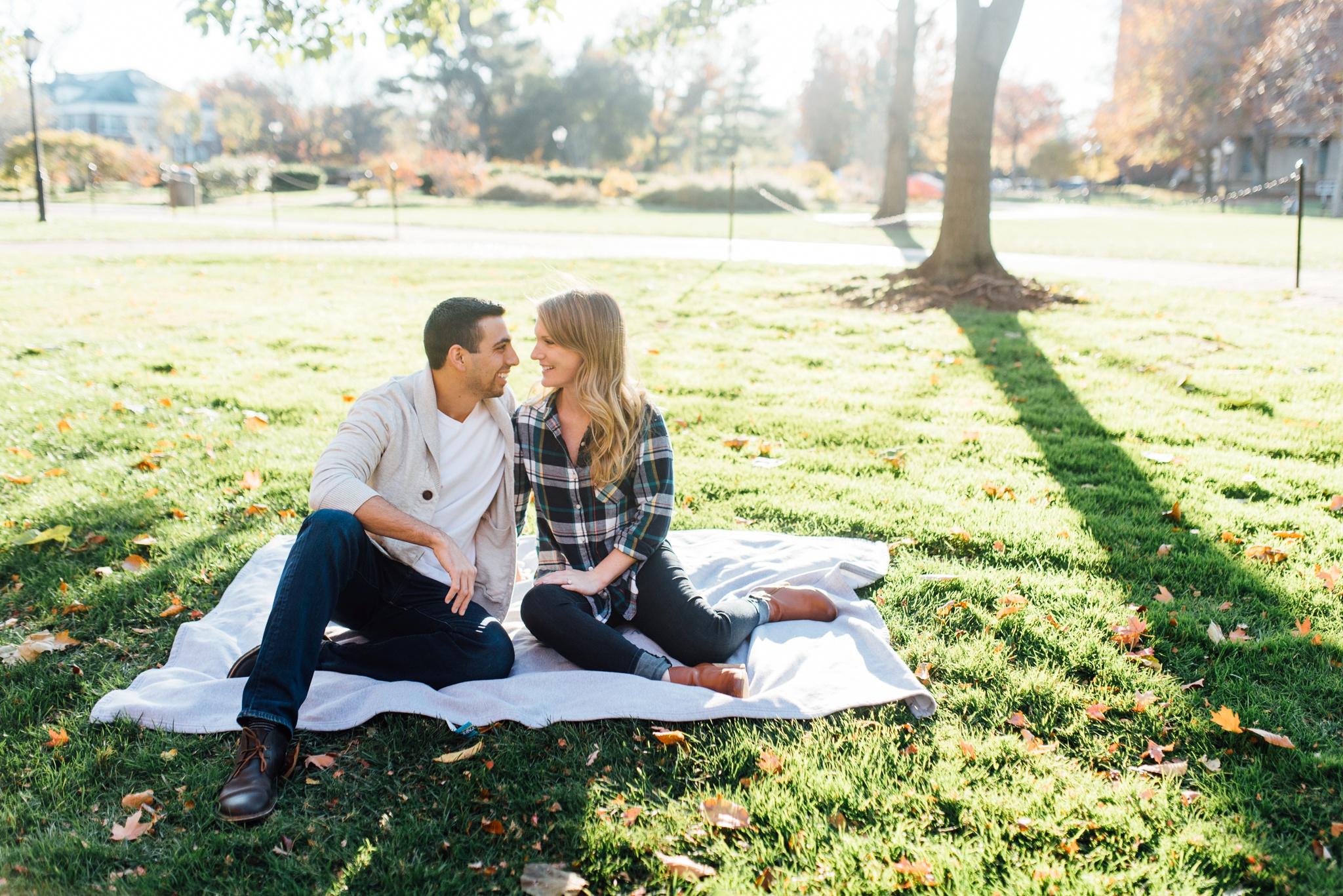 Caitlyn + Ed - University of Delaware - Newark Engagement Session - Alison Dunn Photography photo