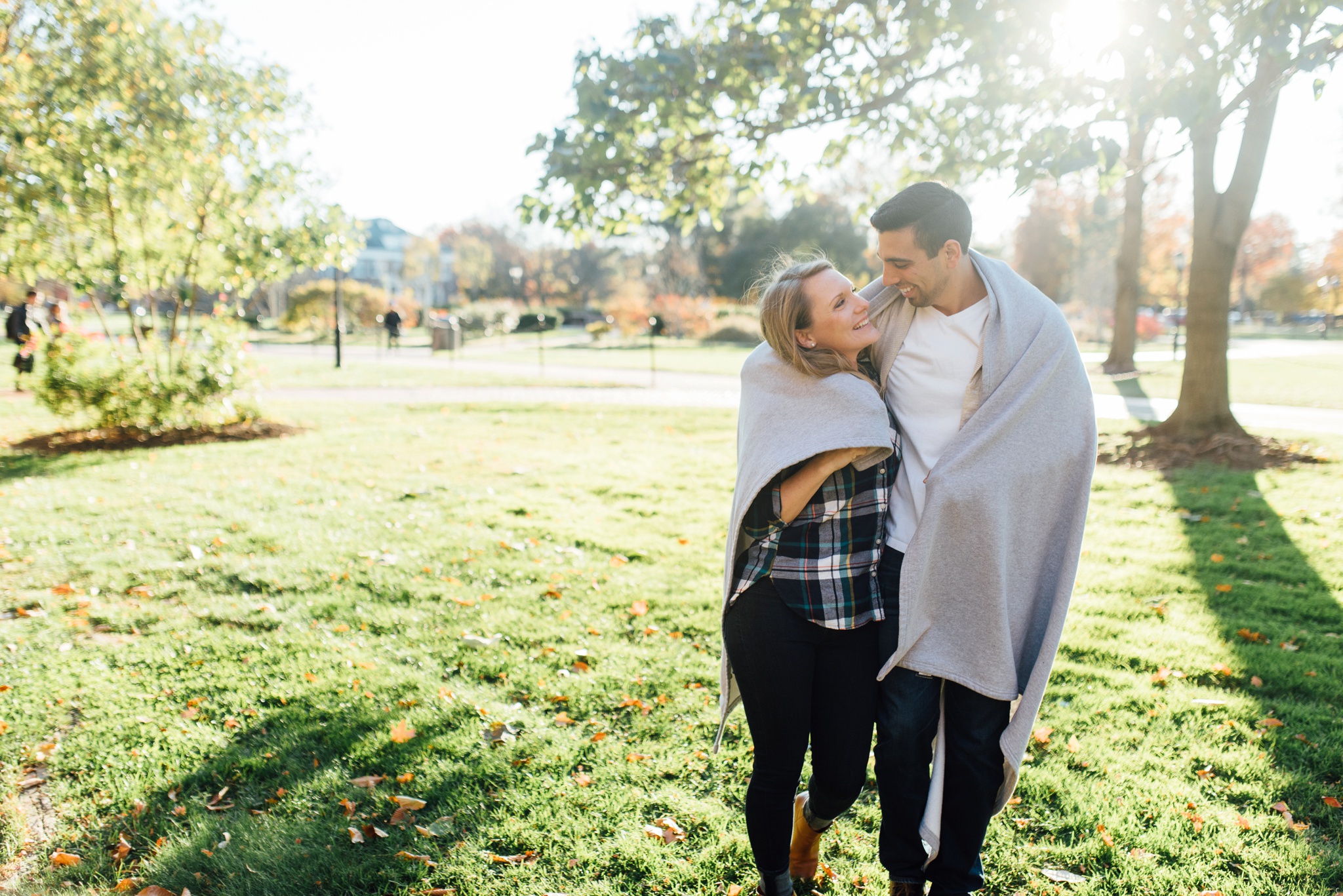 Caitlyn + Ed - University of Delaware - Newark Engagement Session - Alison Dunn Photography photo