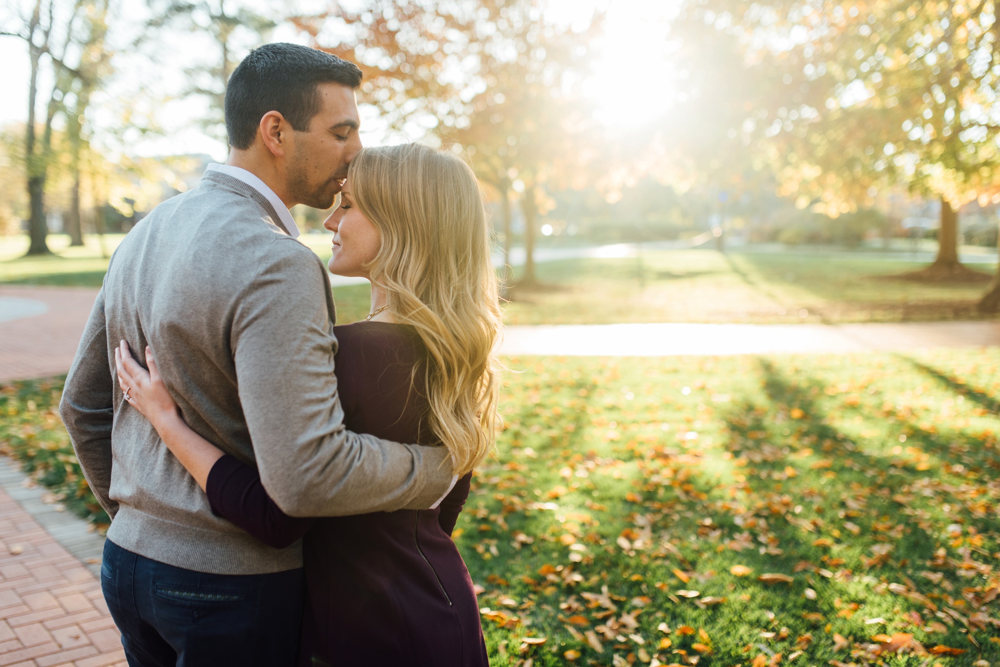 Caitlyn + Ed - University of Delaware - Newark Engagement Session - Alison Dunn Photography photo