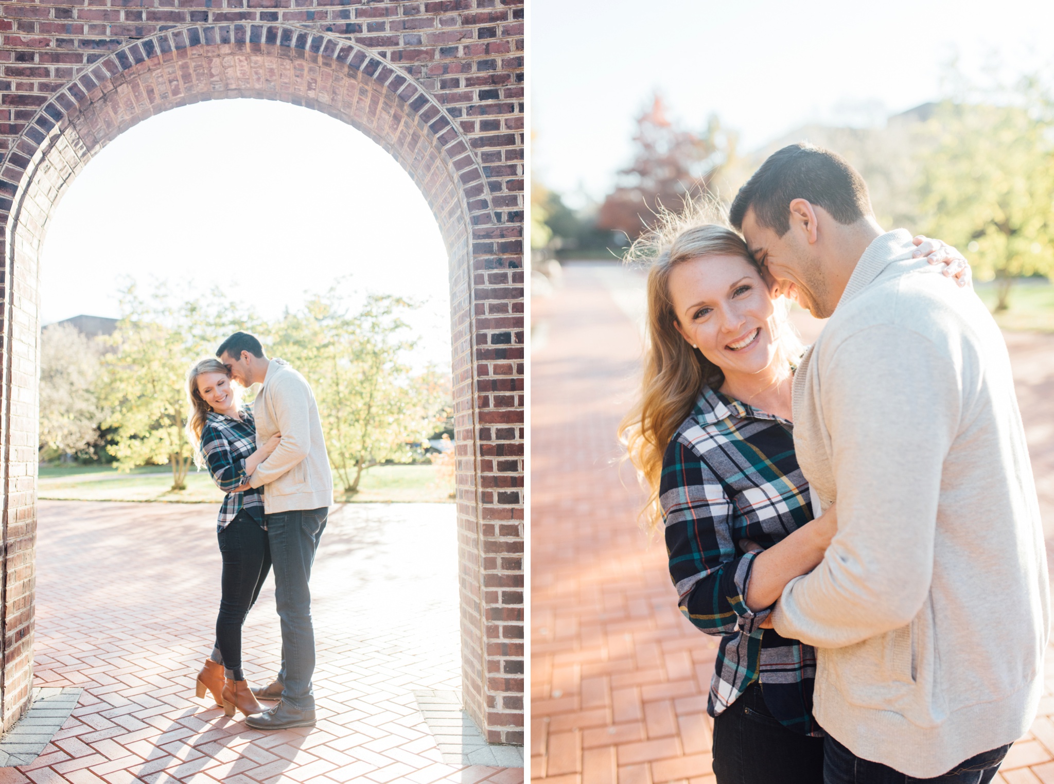 Caitlyn + Ed - University of Delaware - Newark Engagement Session - Alison Dunn Photography photo