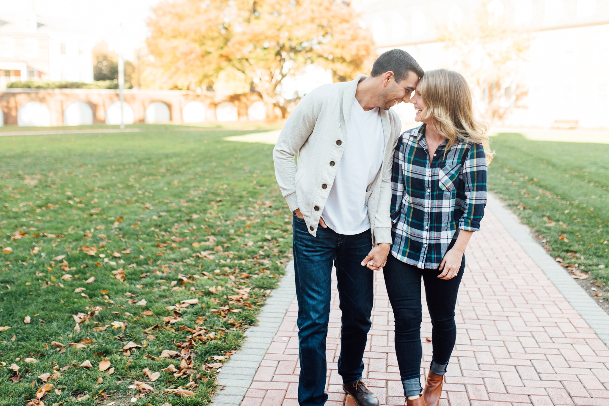 Caitlyn + Ed - University of Delaware - Newark Engagement Session - Alison Dunn Photography photo