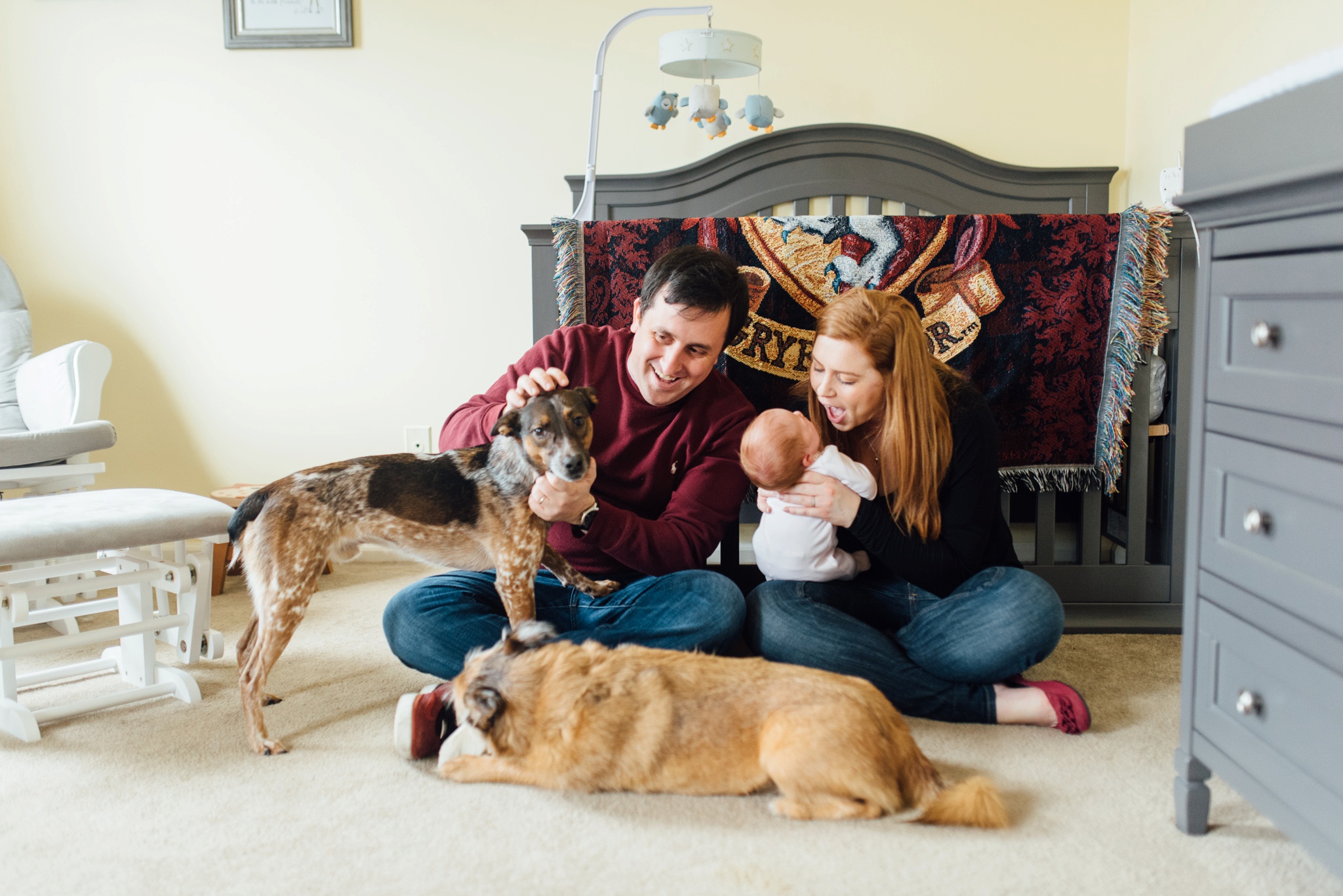 Natale - In Home Lifestyle Family Session - New Jersey Family Photographer - Alison Dunn Photography