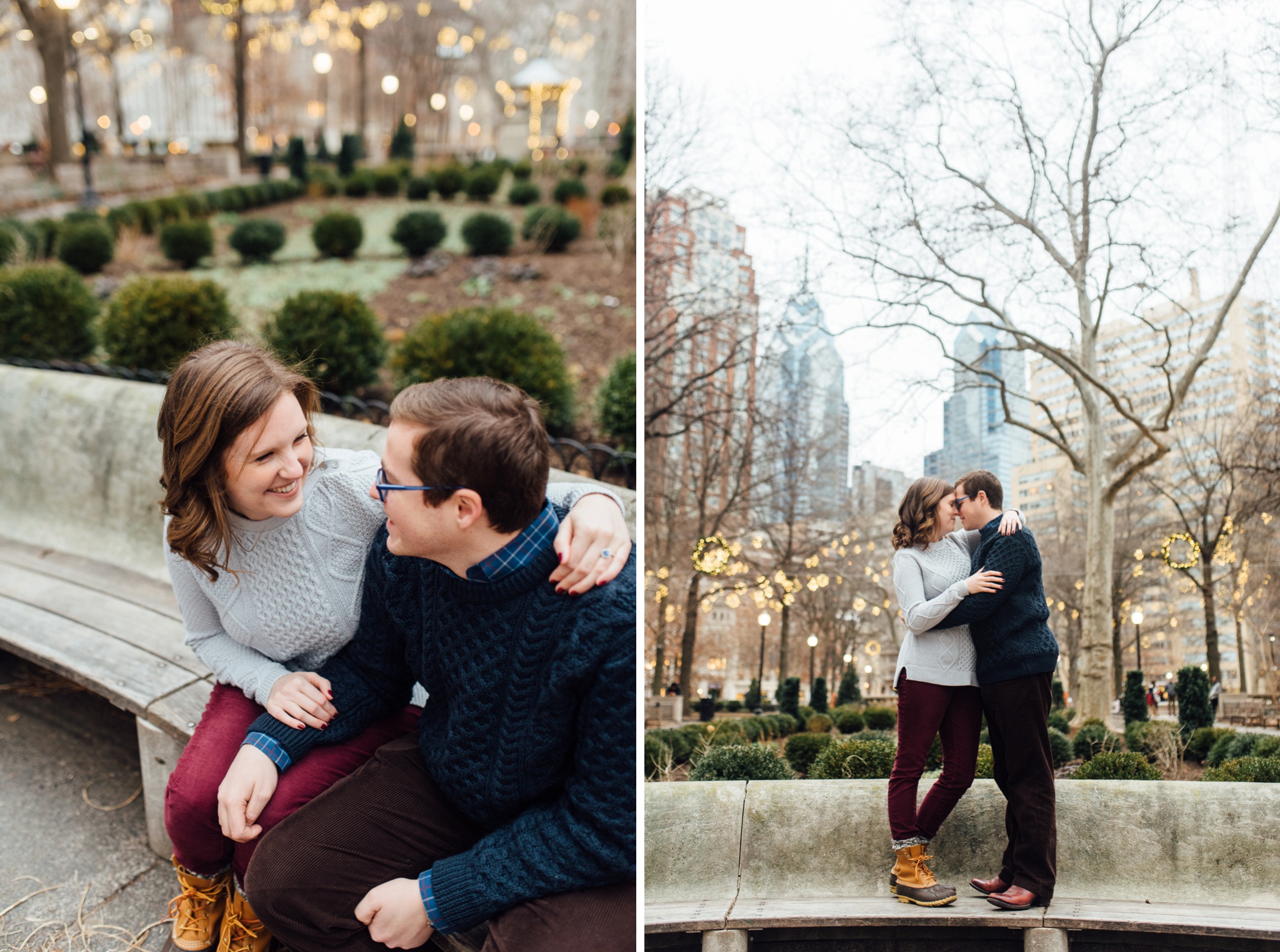 Carolynn + Ryan - Rittenhouse Square Engagement Session - Philadelphia Wedding Photographer - Alison Dunn Photography photo-15