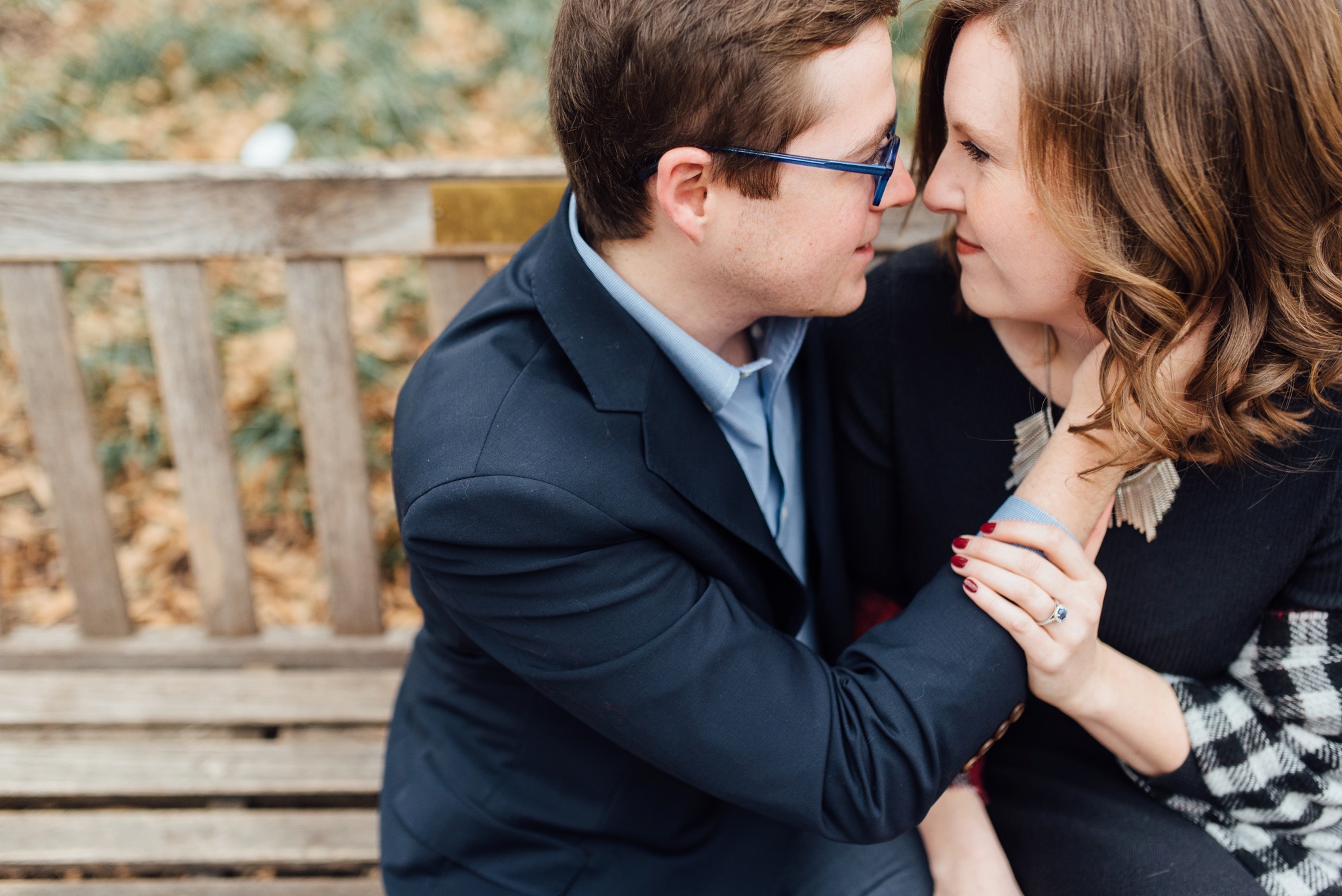 Carolynn + Ryan - Rittenhouse Square Engagement Session - Philadelphia Wedding Photographer - Alison Dunn Photography photo-2