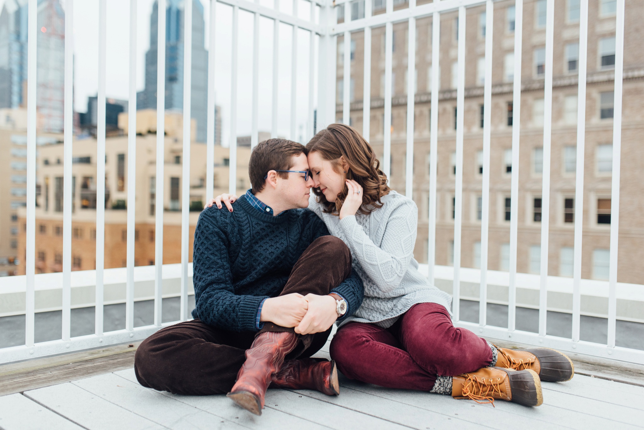 Carolynn + Ryan - Rittenhouse Square Engagement Session - Philadelphia Wedding Photographer - Alison Dunn Photography photo