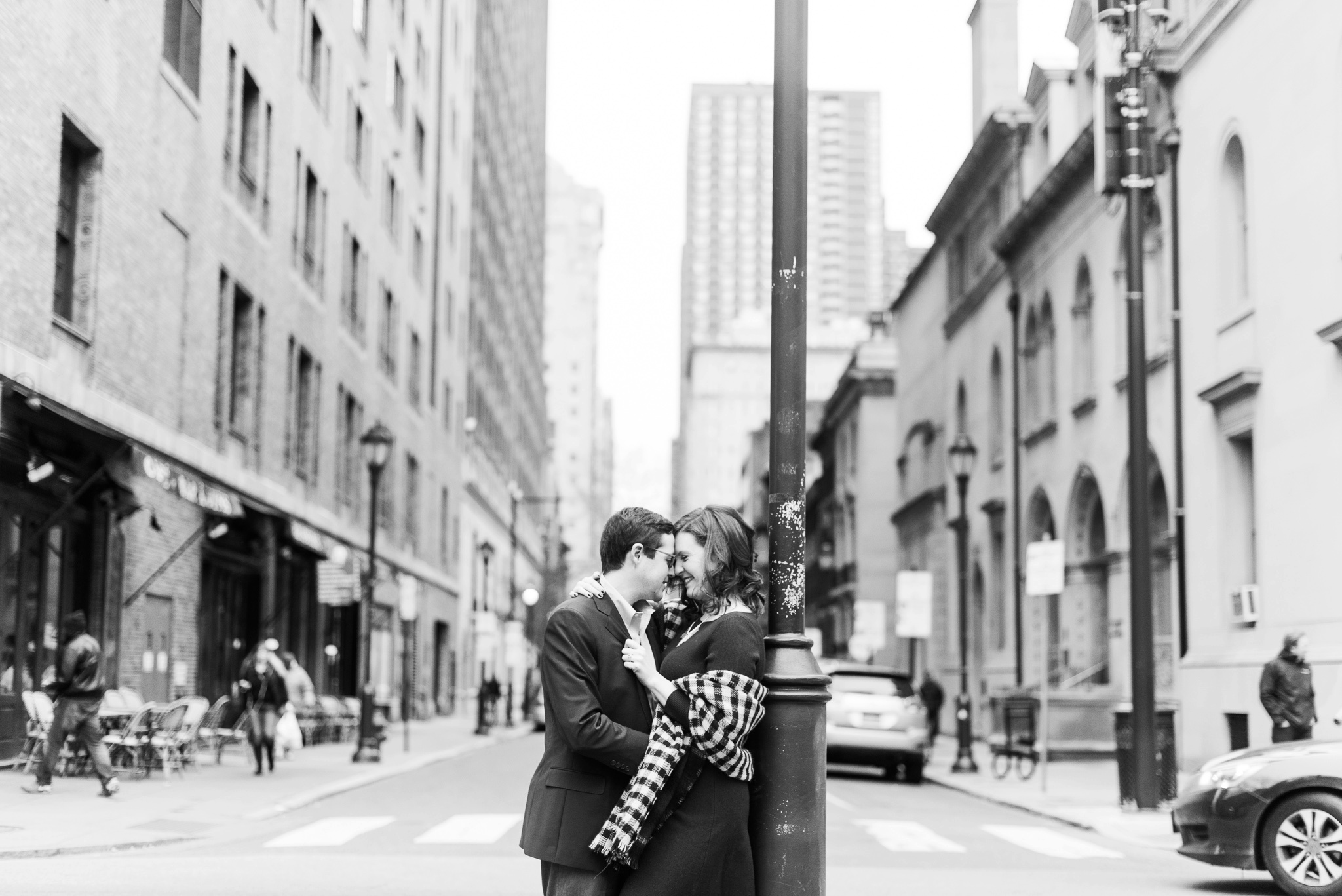 Carolynn + Ryan - Rittenhouse Square Engagement Session - Philadelphia Wedding Photographer - Alison Dunn Photography photo-4