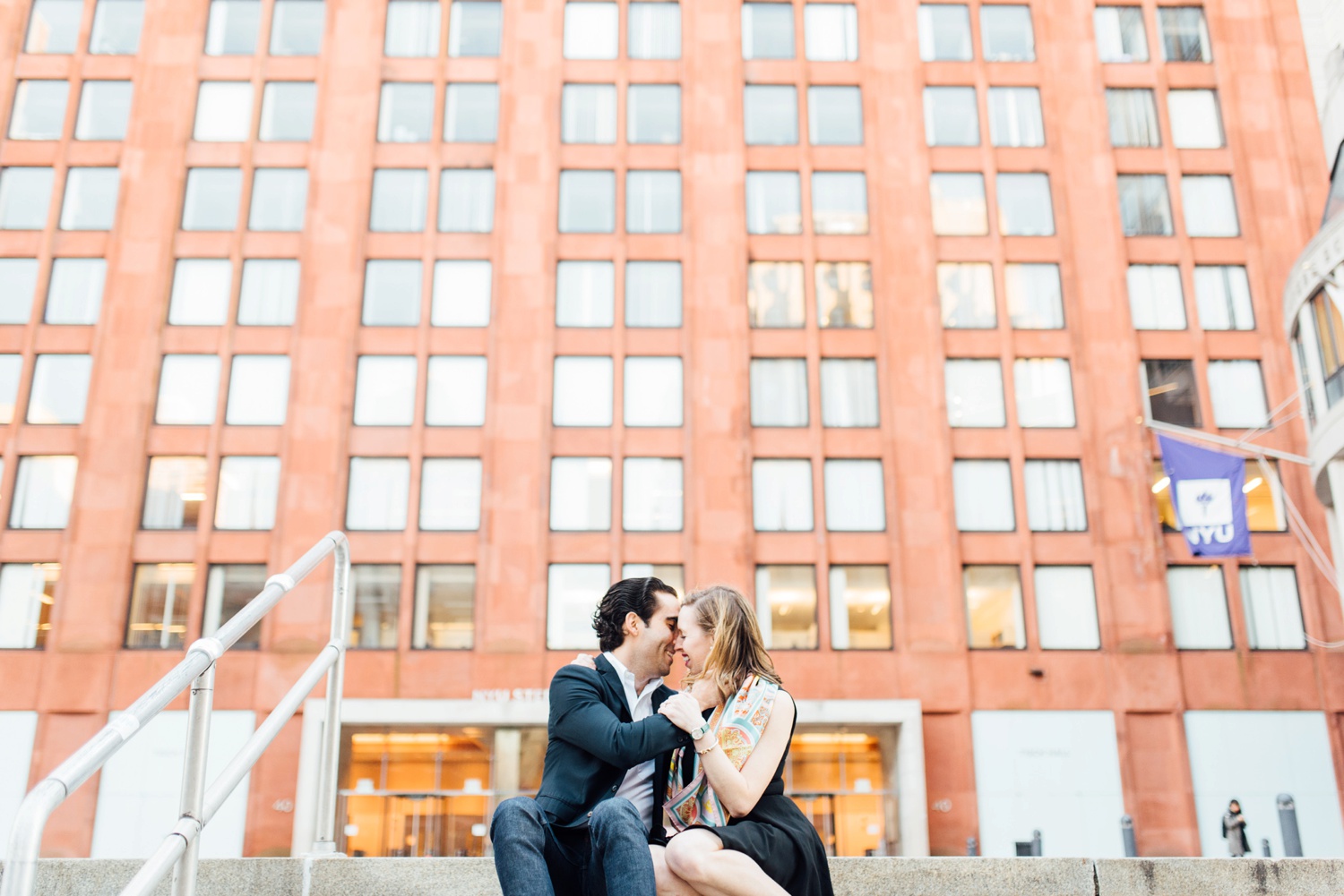 Tara + Jason - Greenwich Village Engagement Session - New York Wedding Photographer - Alison Dunn Photography photo