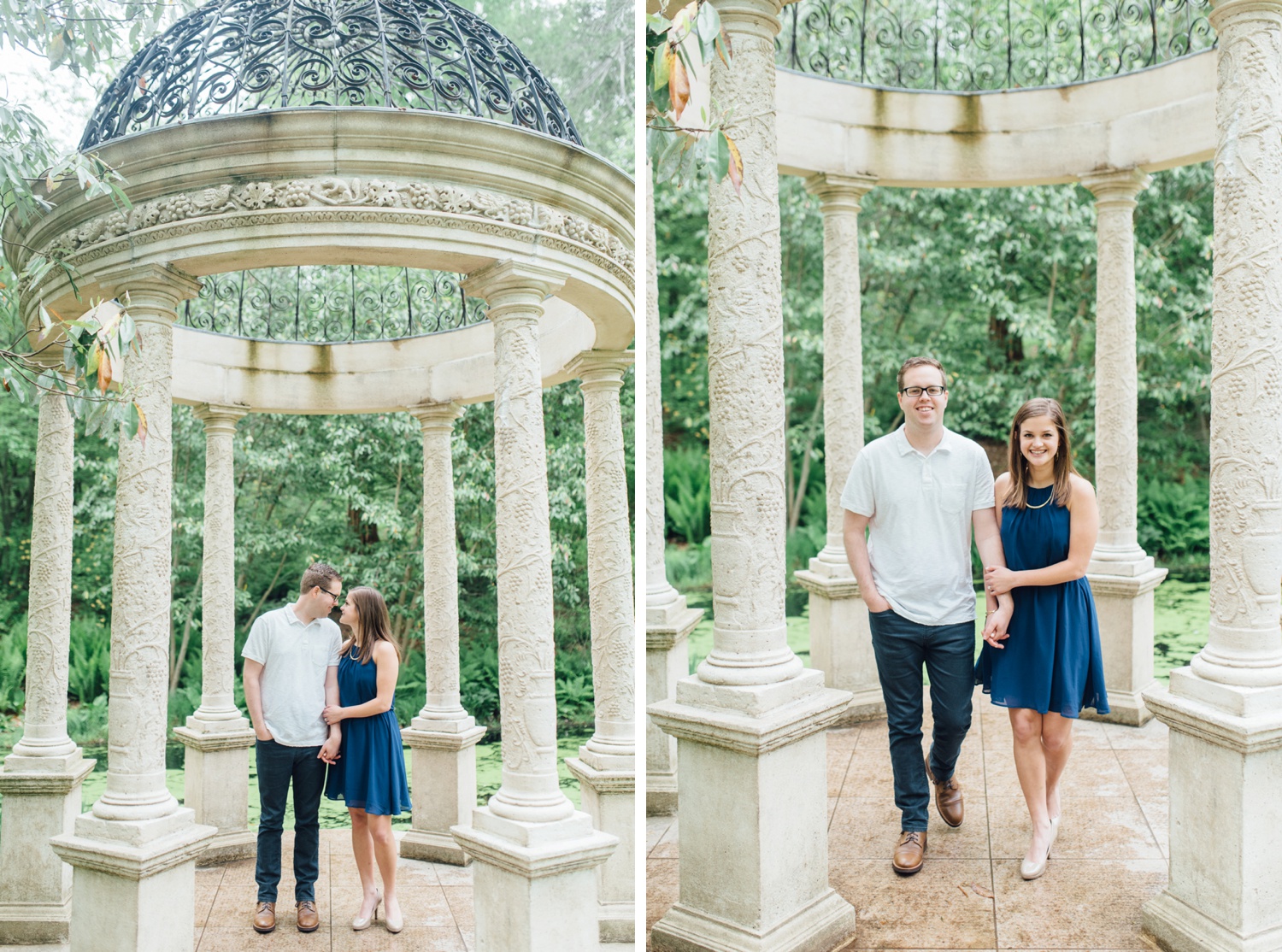 Lauren + Alec - Longwood Gardens Engagement Session - Kennett Square Wedding Photographer - Alison Dunn Photography photo