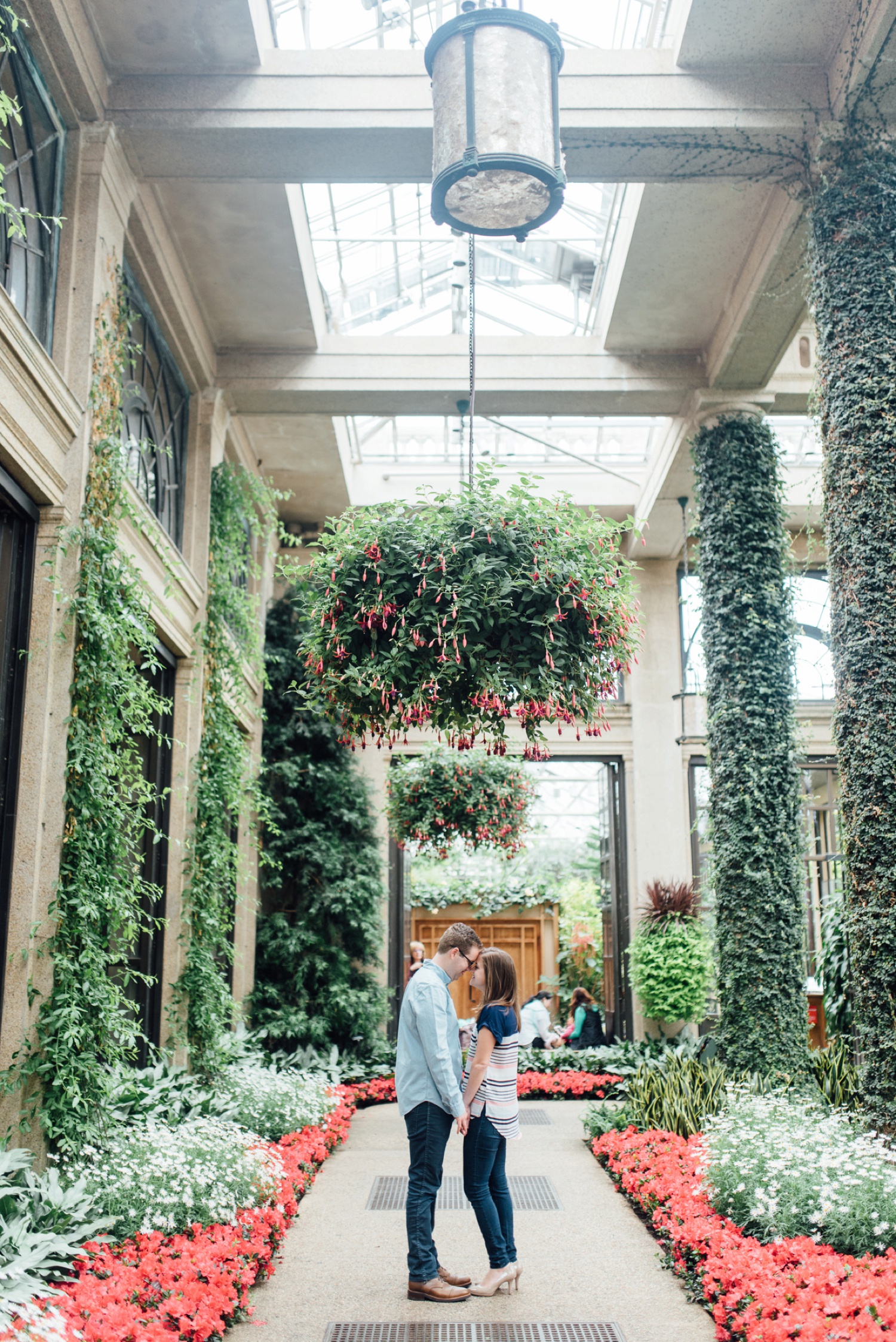 Lauren + Alec - Longwood Gardens Engagement Session - Kennett Square Wedding Photographer - Alison Dunn Photography photo