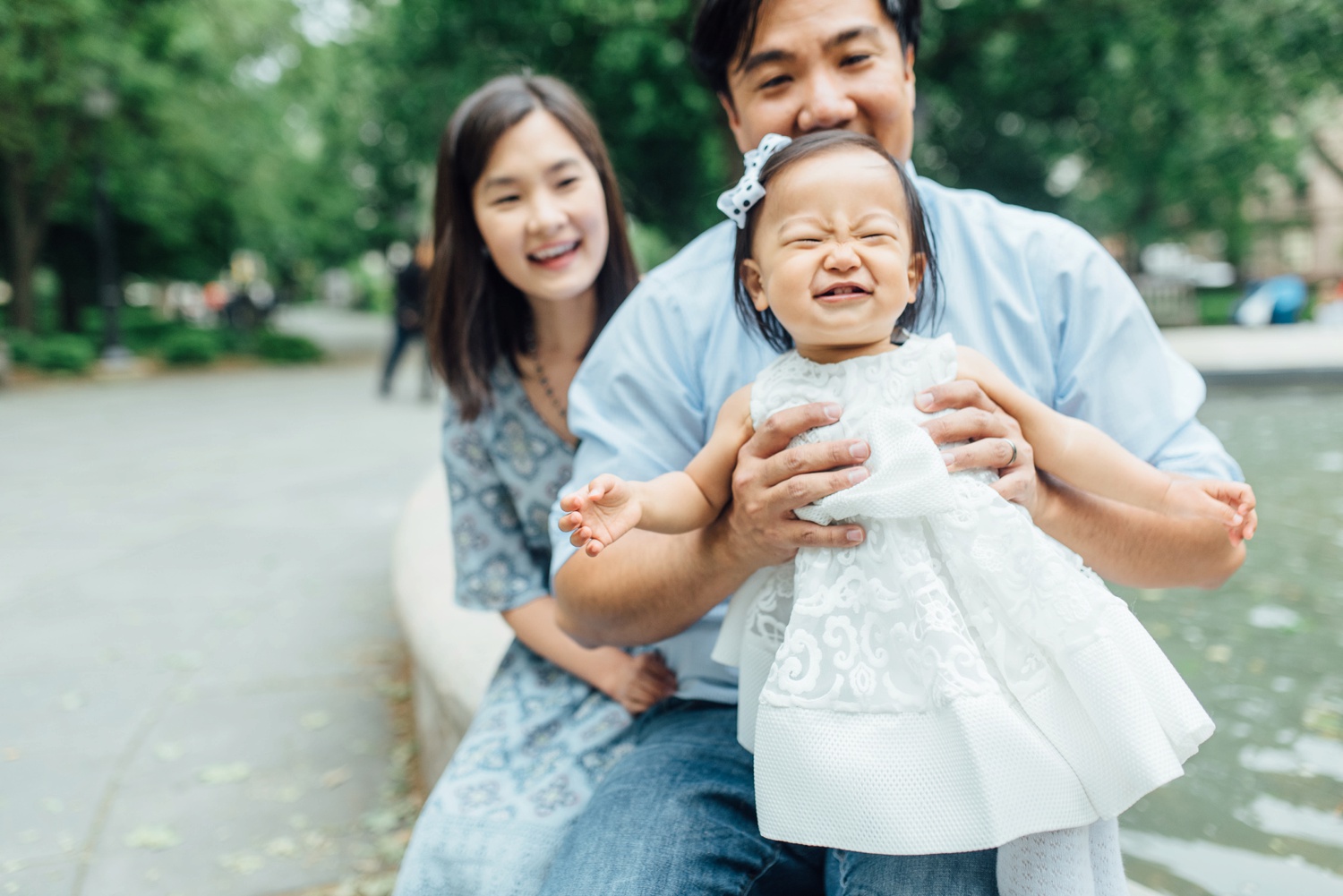 Yang Yoon + Bryan + Katie - Washington Square Park Family Session - Philadelphia Family Photographer - Alison Dunn Photography photo