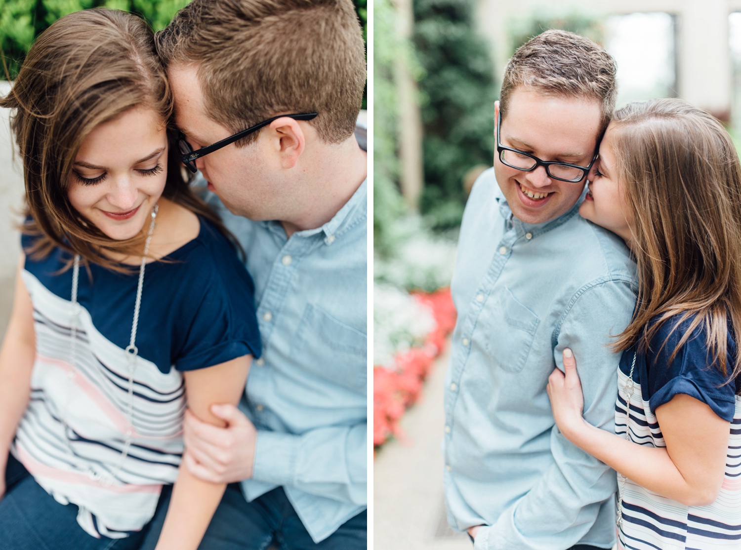 Lauren + Alec - Longwood Gardens Engagement Session - Kennett Square Wedding Photographer - Alison Dunn Photography photo