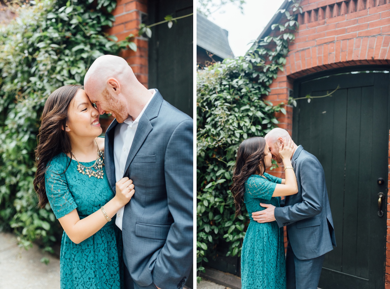 Meifung + David - Rittenhouse Square Engagement Session - Philadelphia Wedding Photographer - Alison Dunn Photography photo