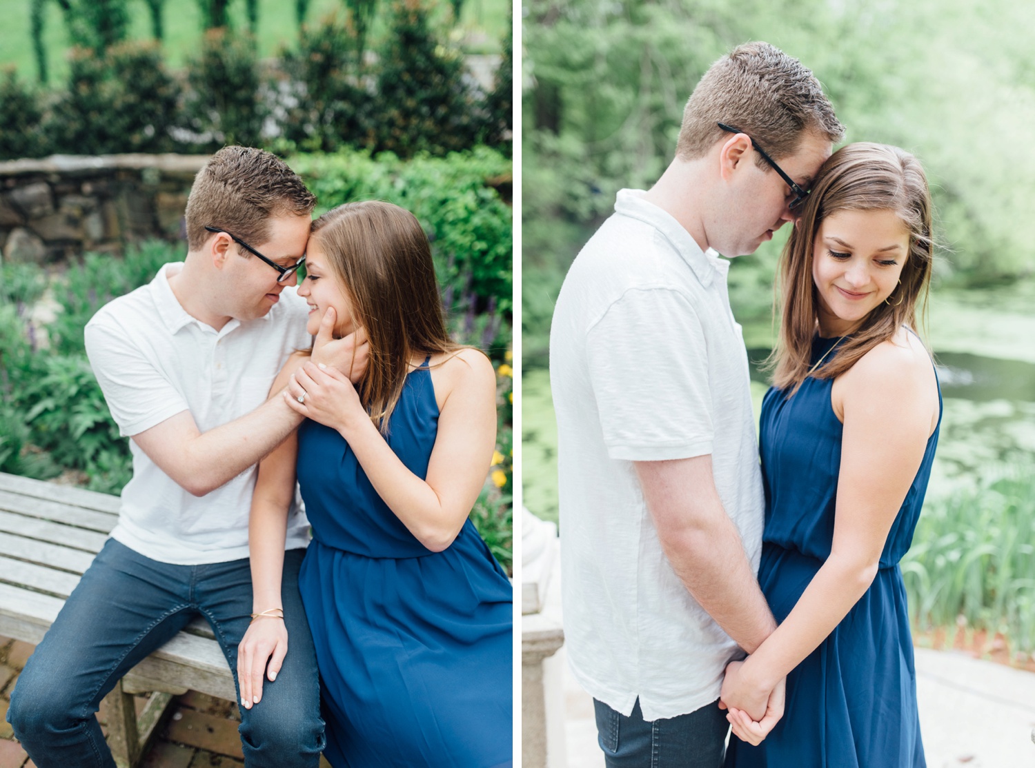 Lauren + Alec - Longwood Gardens Engagement Session - Kennett Square Wedding Photographer - Alison Dunn Photography photo