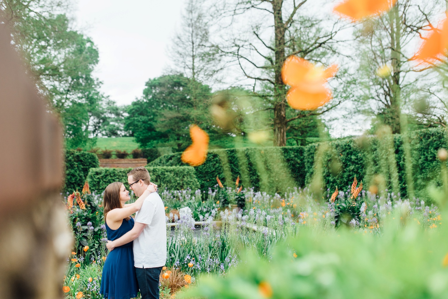 Lauren + Alec - Longwood Gardens Engagement Session - Kennett Square Wedding Photographer - Alison Dunn Photography photo