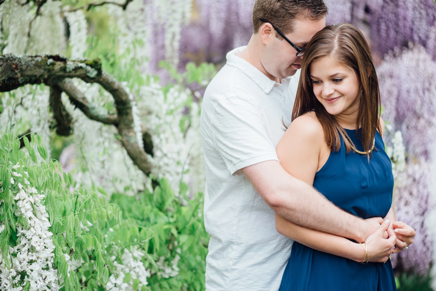 Lauren + Alec - Longwood Gardens Engagement Session - Kennett Square Wedding Photographer - Alison Dunn Photography photo