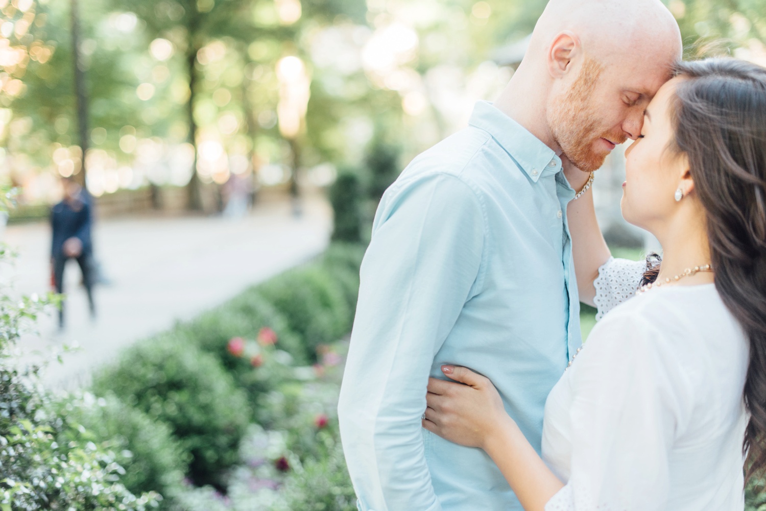 Meifung + David - Rittenhouse Square Engagement Session - Philadelphia Wedding Photographer - Alison Dunn Photography photo