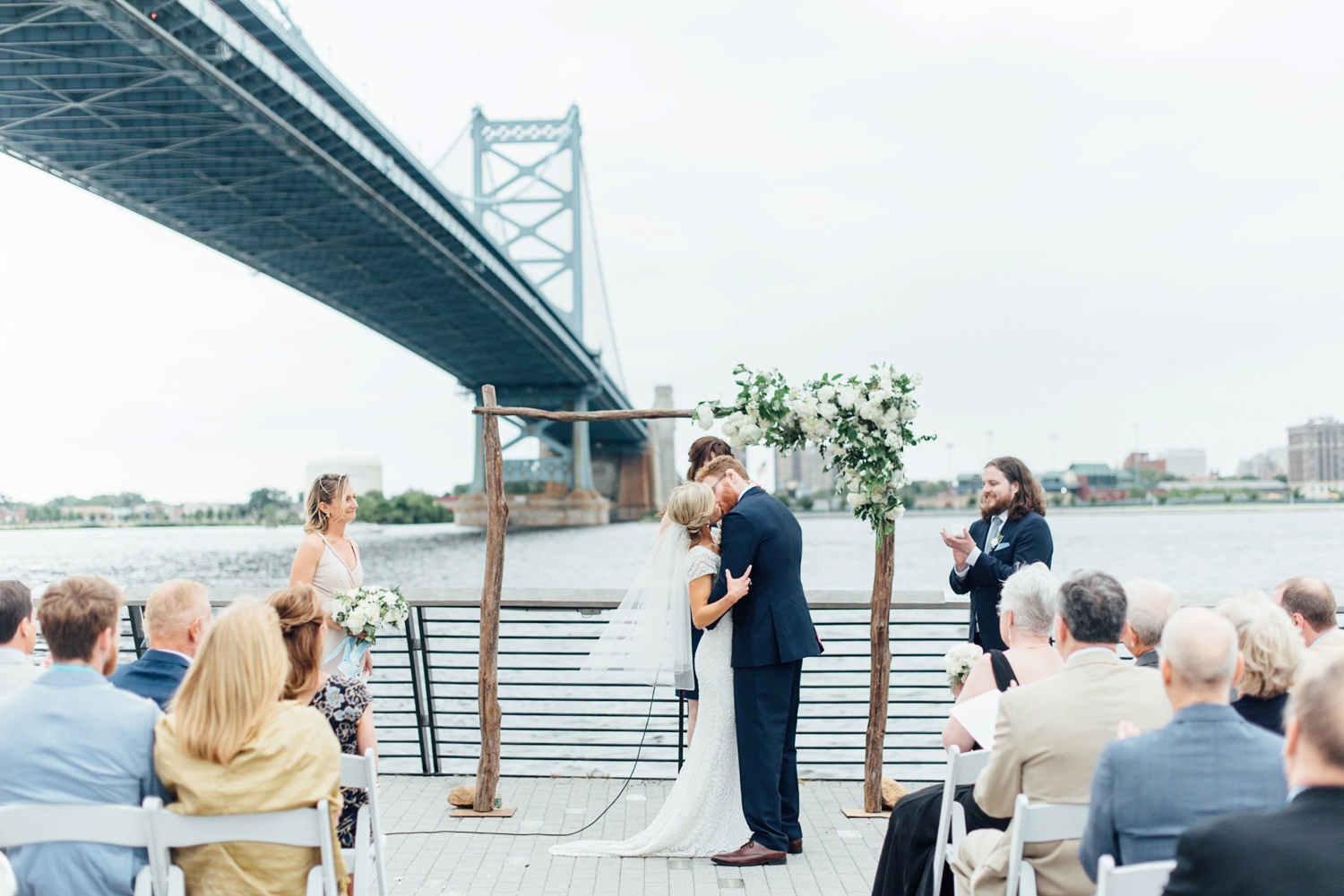 Allie + Jeremy - Race Street Pier Wedding - Philadelphia Wedding Photographer - Alison Dunn Photography photo