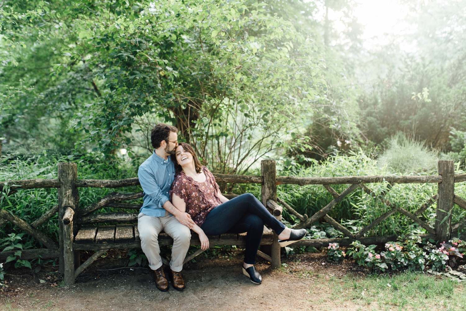 Mollie + Andrew - Central Park Engagement Session - Alison Dunn Photography photo