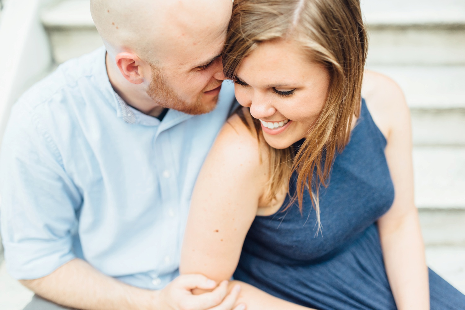 Matt + Caitlin - Old City Engagement Session - Alison Dunn Photography photo