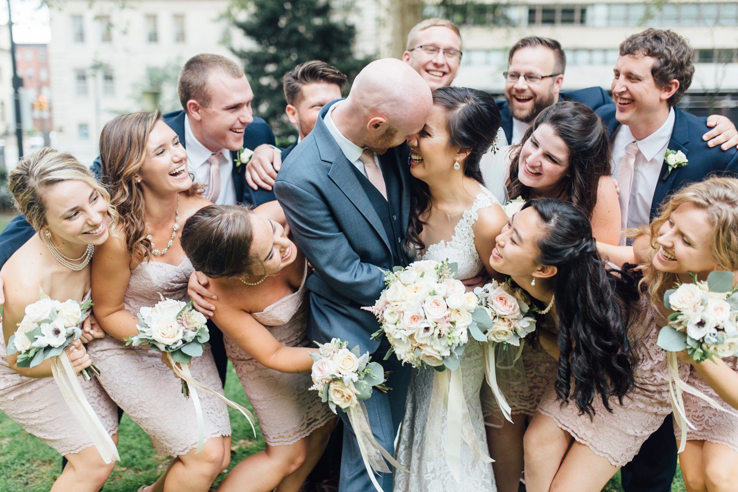 Meifung + David - Tenth Presbyterian Church - Rittenhouse Square Philadelphia Wedding - Alison Dunn Photography photo