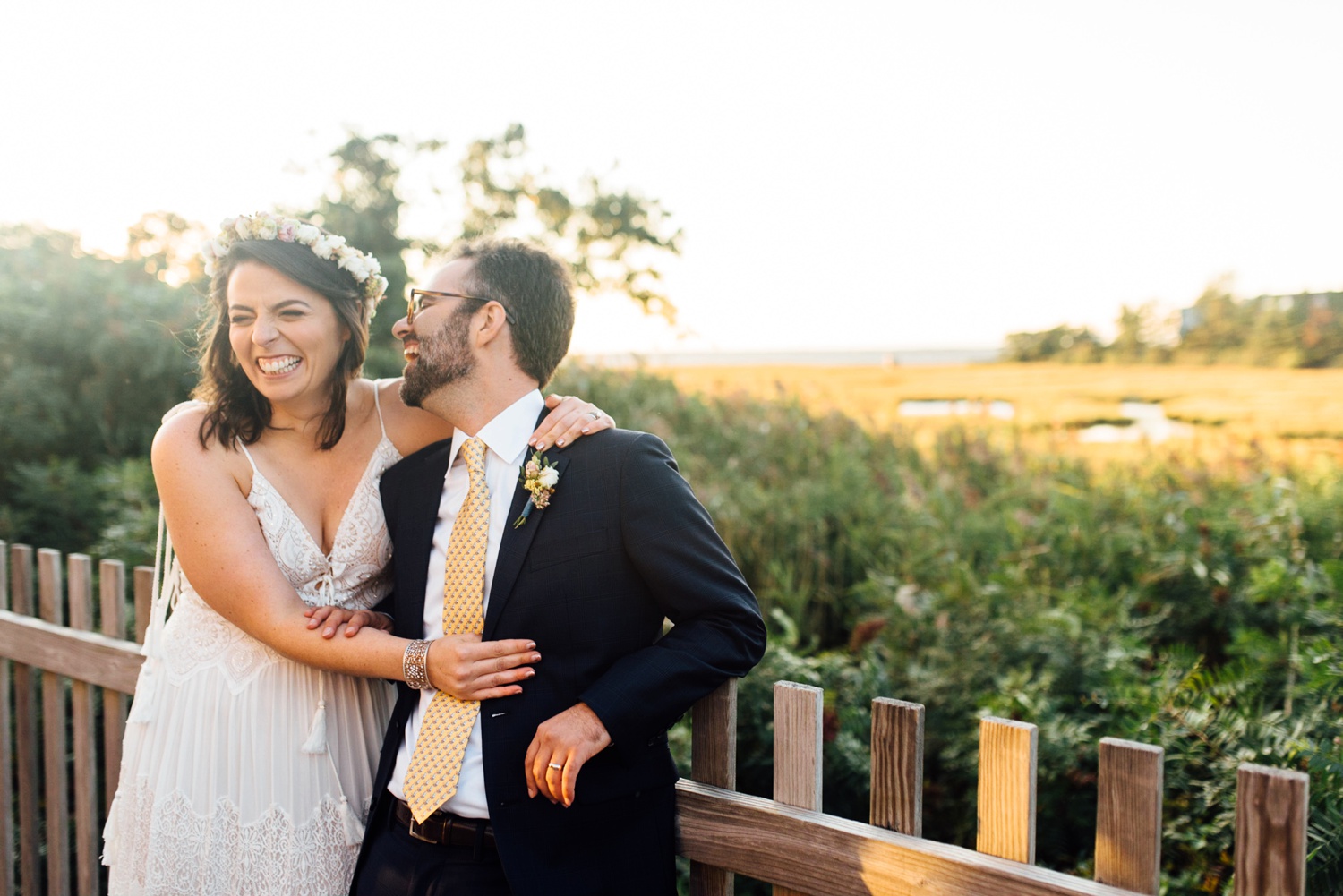 Long Beach Island wedding photo