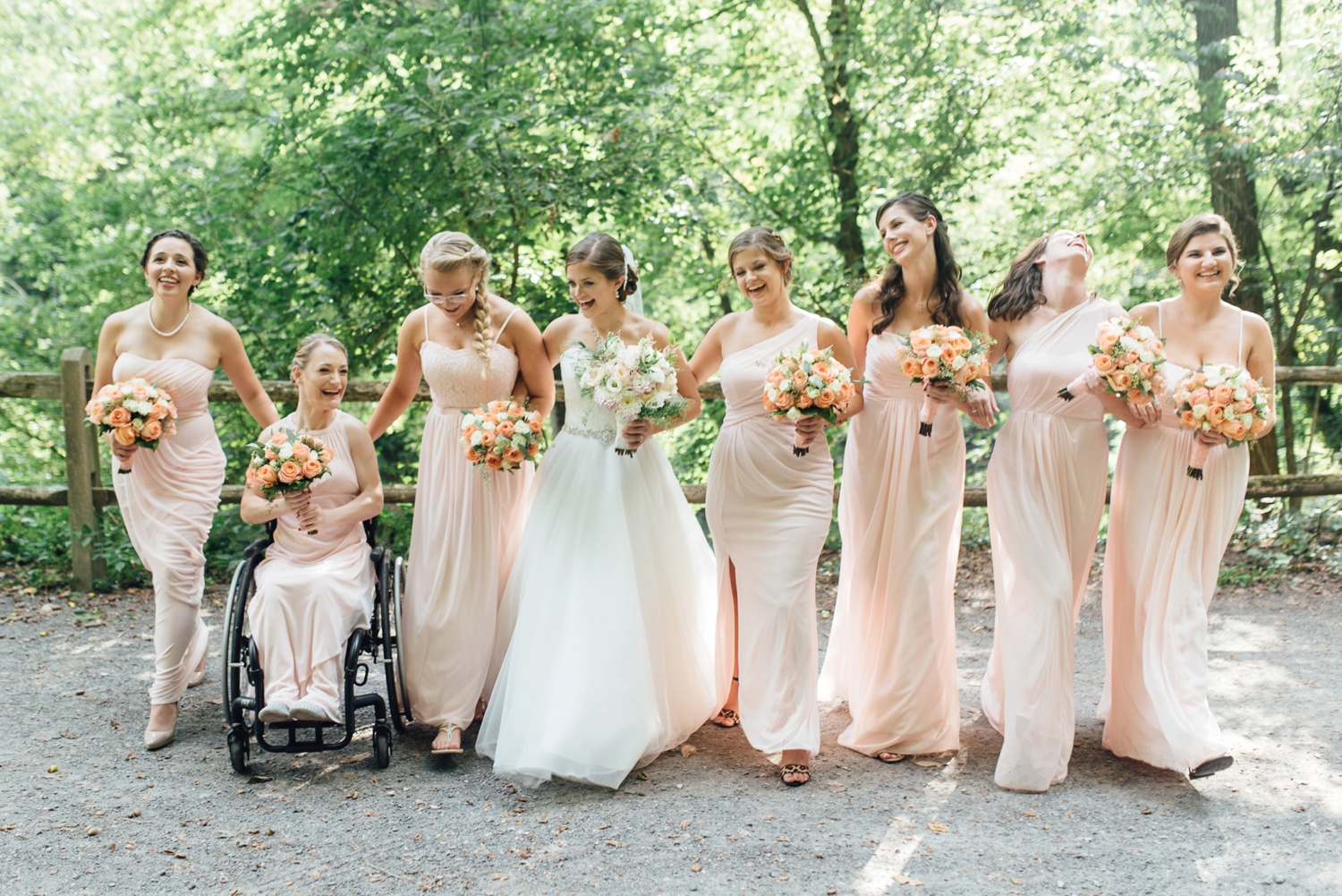 Lauren + Alec - Wissahickon Trail Wedding Portraits - Philadelphia Wedding Photographer - Alison Dunn Photography photo