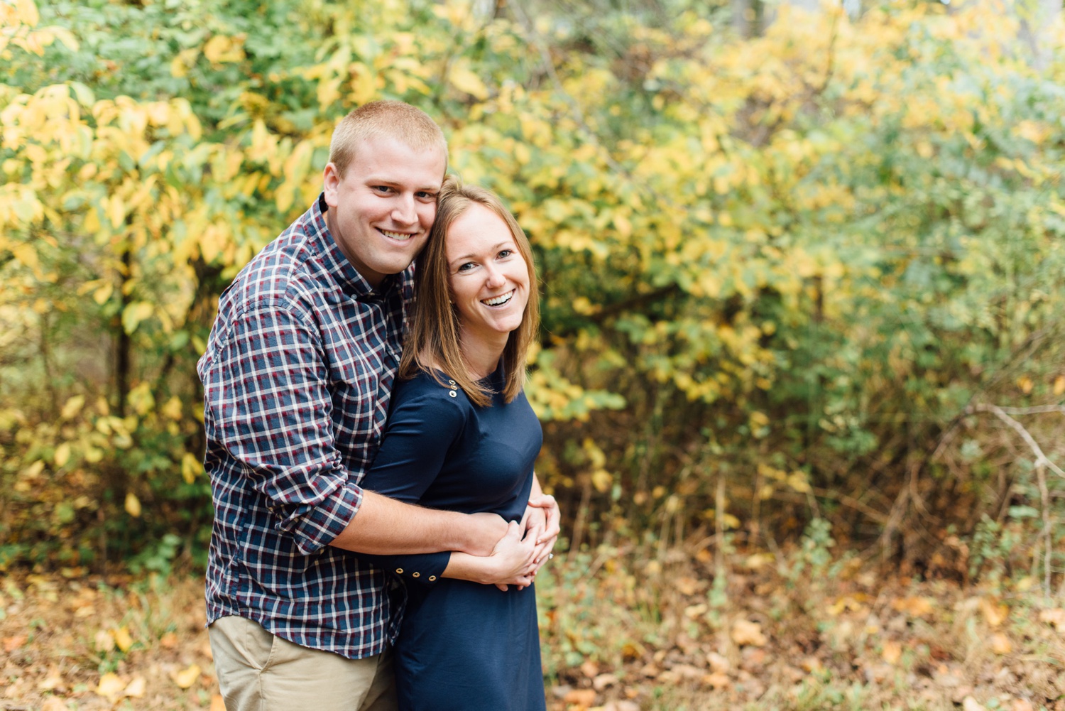 Kim + Jon - Ridley Creek State Park Engagement Session - Alison Dunn Photography photo