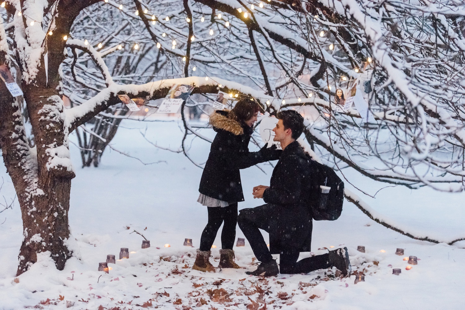 Tiffany + Nathan - Fairmount Park Proposal - Philadelphia Engagement Session - Alison Dunn Photography