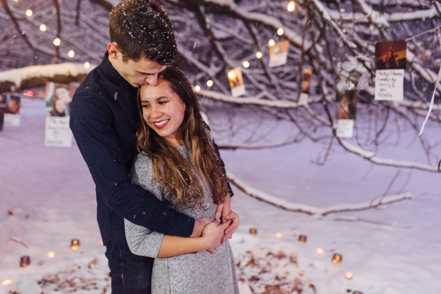 Tiffany + Nathan - Fairmount Park Proposal - Philadelphia Engagement Session - Alison Dunn Photography