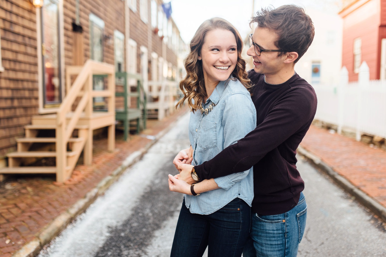 Hannah + Scott - Annapolis Engagement Session - Maryland Wedding Photographer - Alison Dunn Photography photo