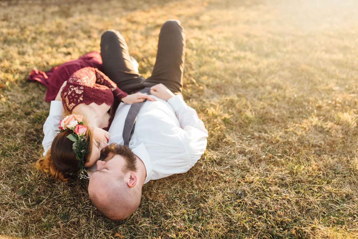 Roni + Graham - Valley Forge National Park Anniversary Session - Alison Dunn Photography photo