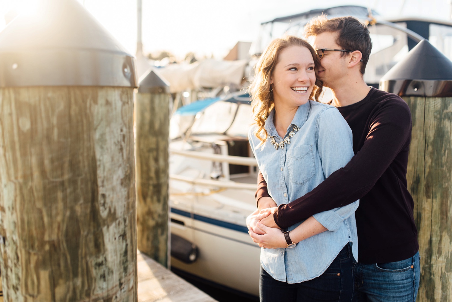 Hannah + Scott - Annapolis Engagement Session - Maryland Wedding Photographer - Alison Dunn Photography photo