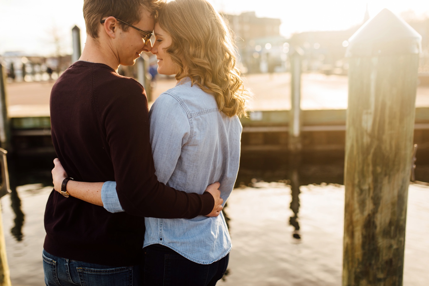 Hannah + Scott - Annapolis Engagement Session - Maryland Wedding Photographer - Alison Dunn Photography photo