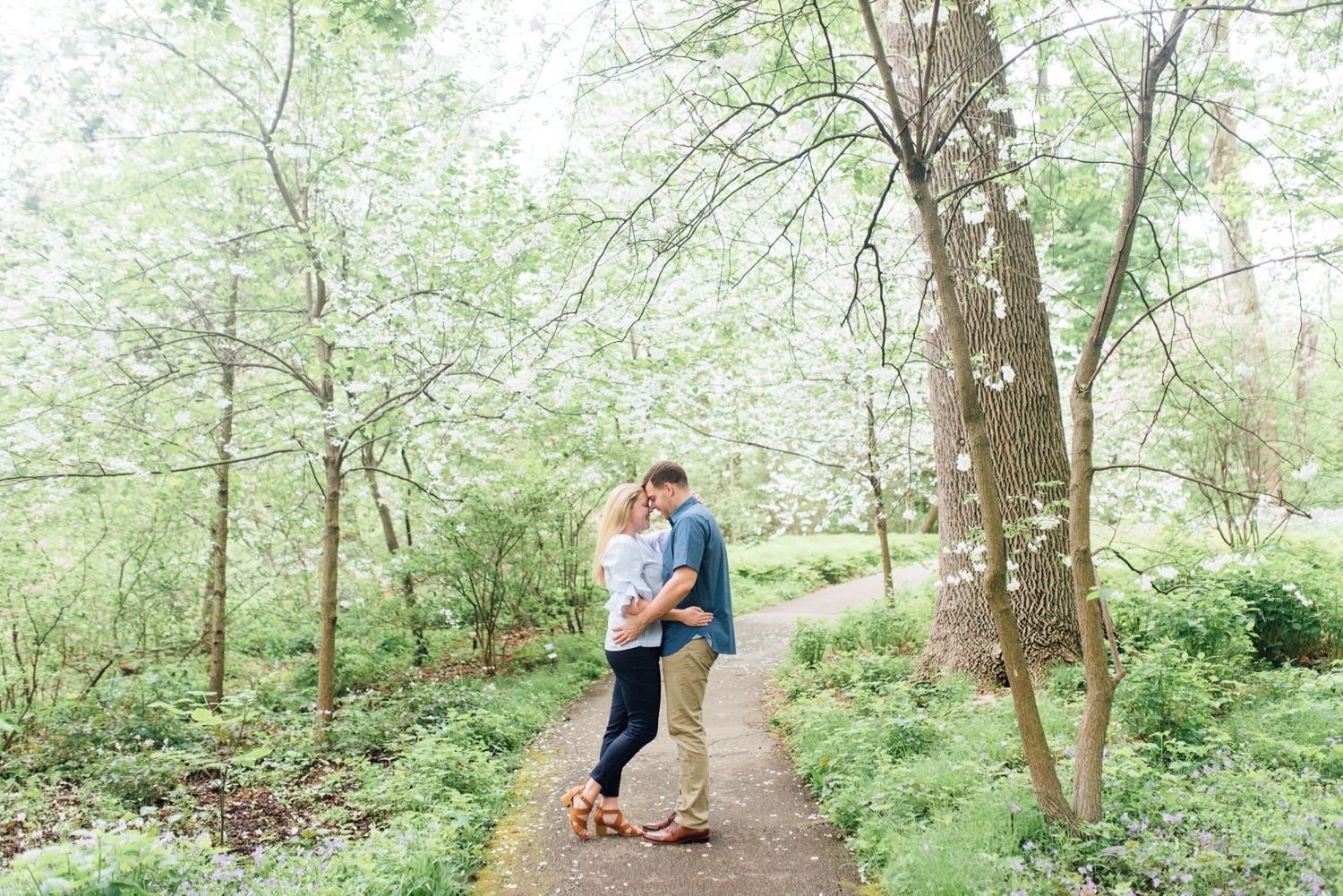 Cody + Stephanie - Longwood Gardens Engagement Session - Kennett Square Wedding Photographer - Alison Dunn Photography photo