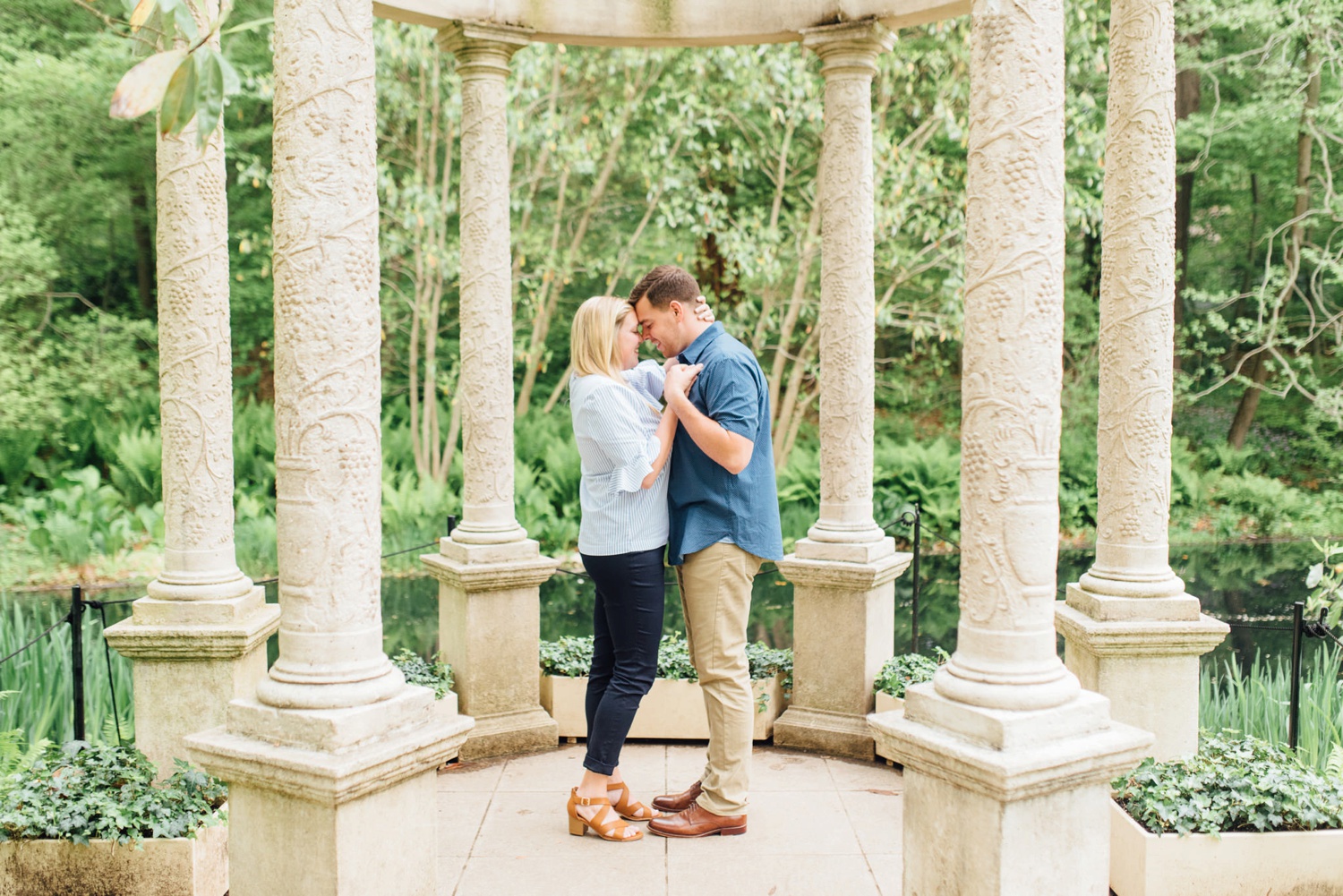 Cody + Stephanie - Longwood Gardens Engagement Session - Kennett Square Wedding Photographer - Alison Dunn Photography photo