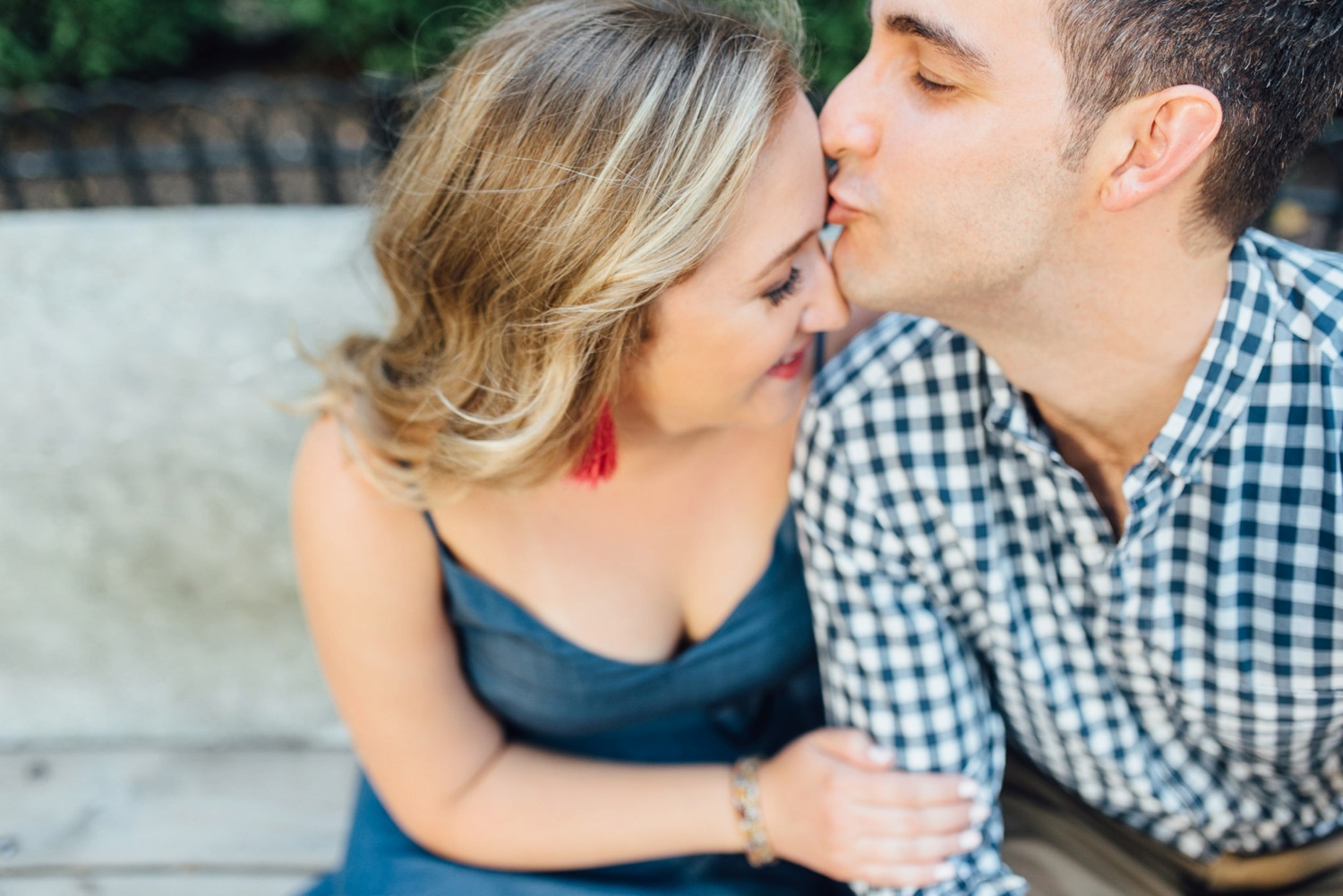 Christen + Brian - Rittenhouse Square Engagement Session - Philadelphia Wedding Photographer - Alison Dunn Photography photo