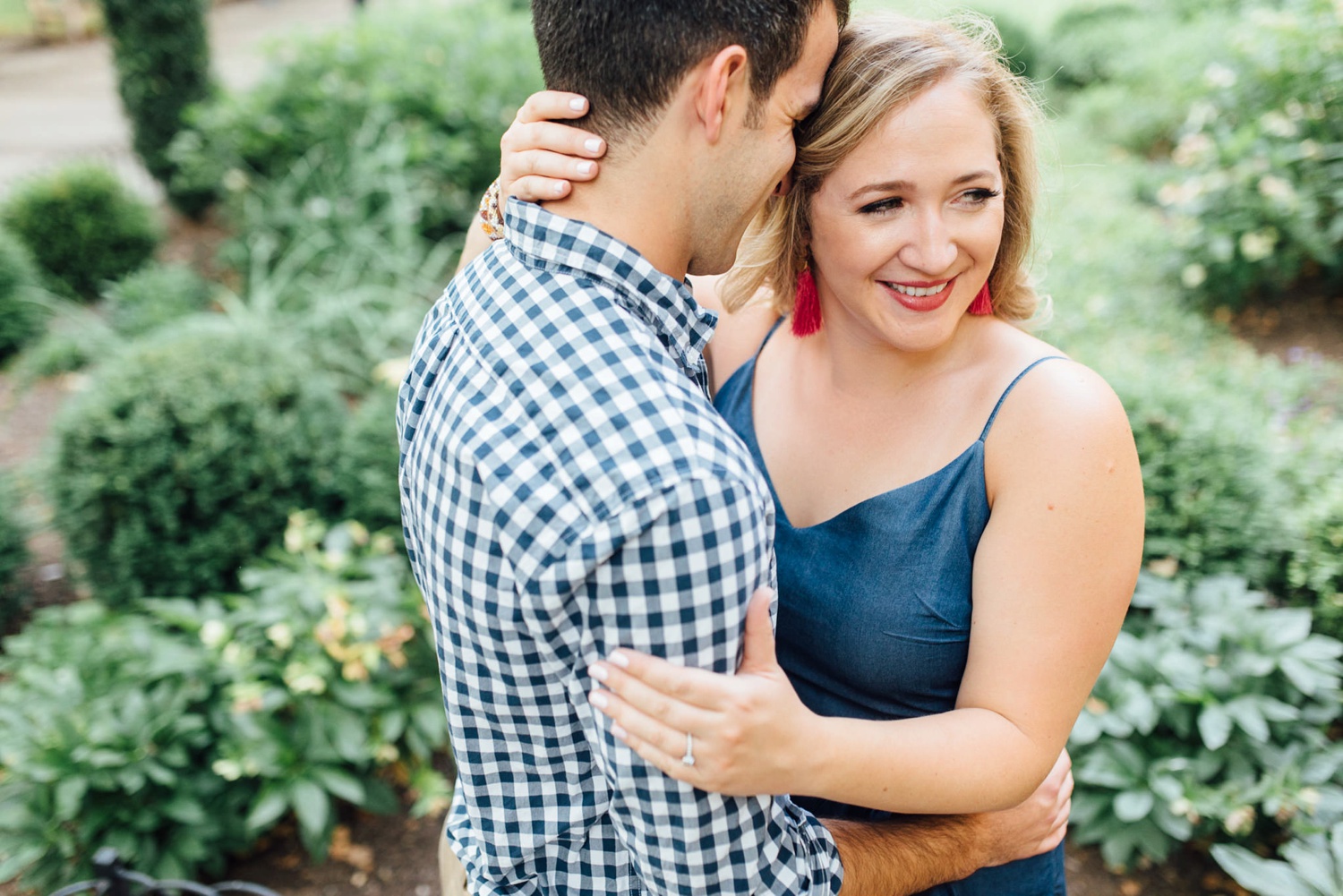 Christen + Brian - Rittenhouse Square Engagement Session - Philadelphia Wedding Photographer - Alison Dunn Photography photo