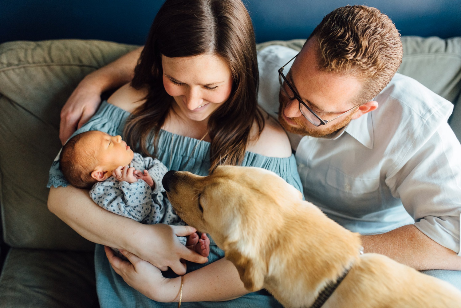 Jackson Family - Philadelphia Lifestyle Session - Family Newborn Photographer - Alison Dunn Photography photo