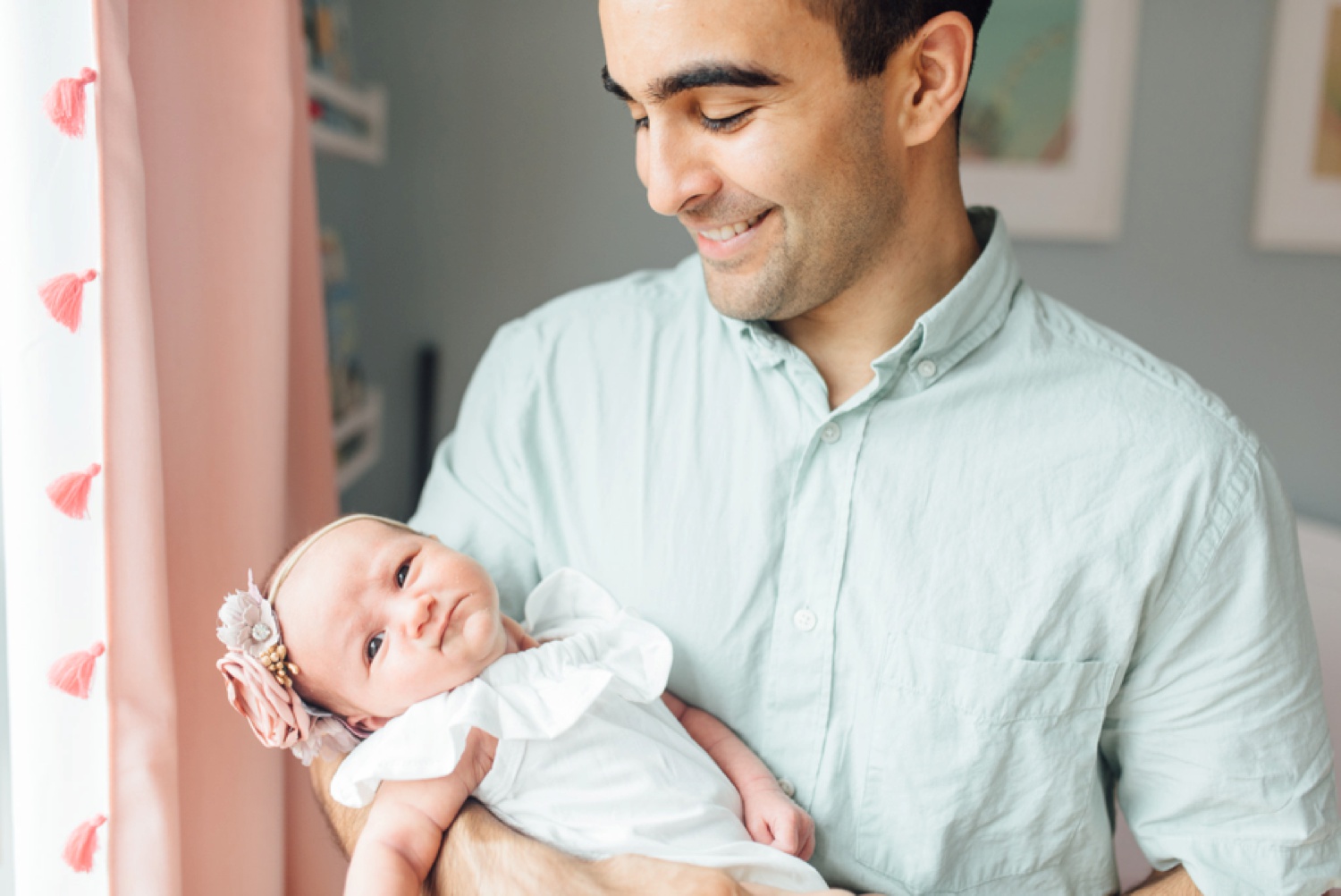 Vahdatpour Family - Philadelphia In-Home Lifestyle Newborn Session - Philadelphia Family Photographer - Alison Dunn Photography photo