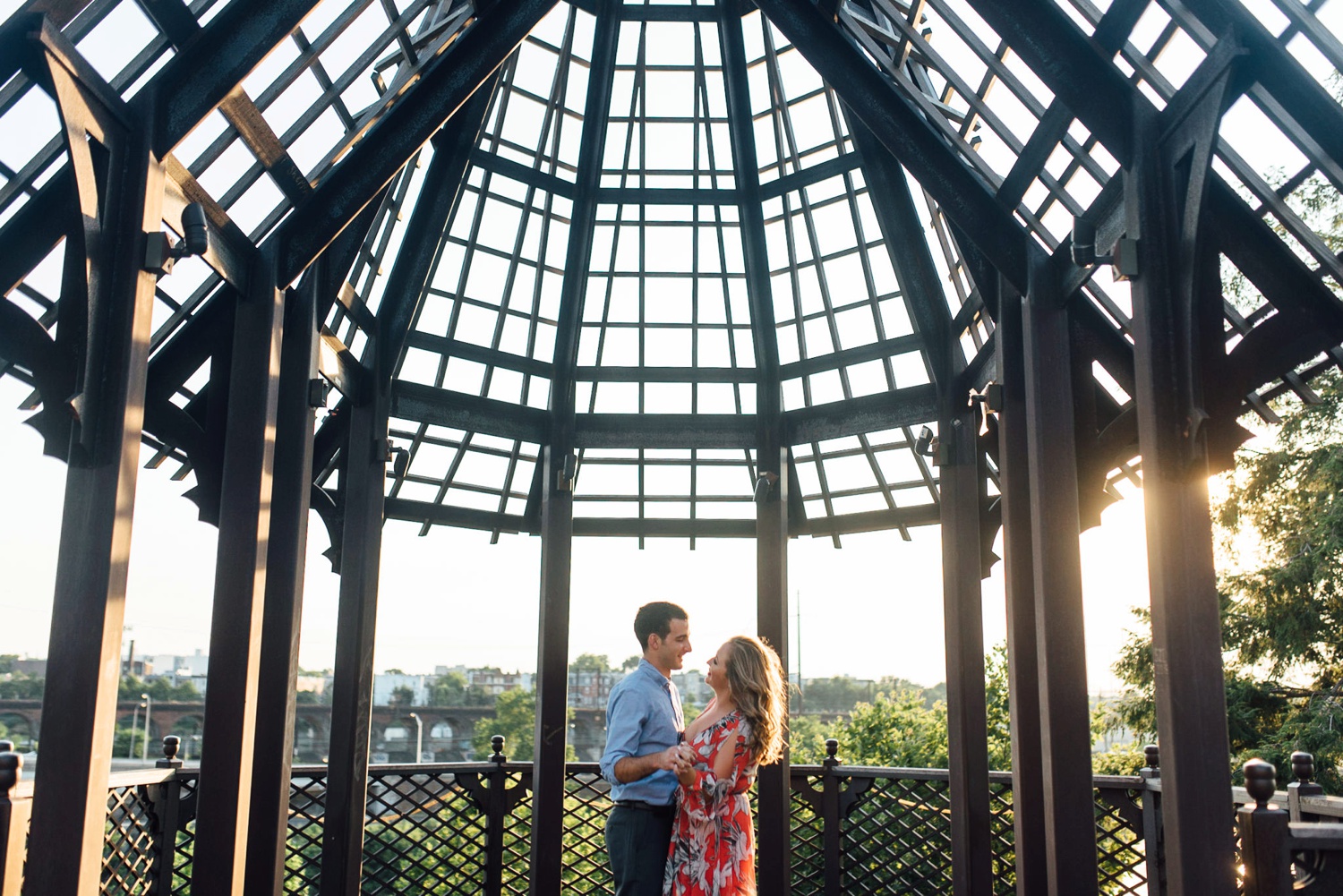 Christen + Brian - Art Museum Engagement Session - Philadelphia Wedding Photographer - Alison Dunn Photography photo