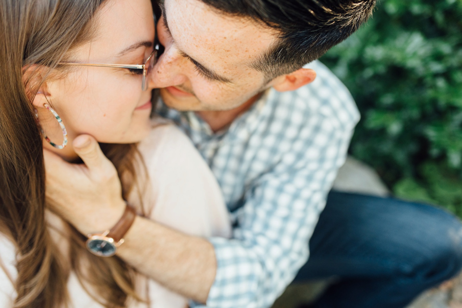 Meryl + Tim - West Philly engagement session - Philadelphia wedding photographer - Alison Dunn Photography photo