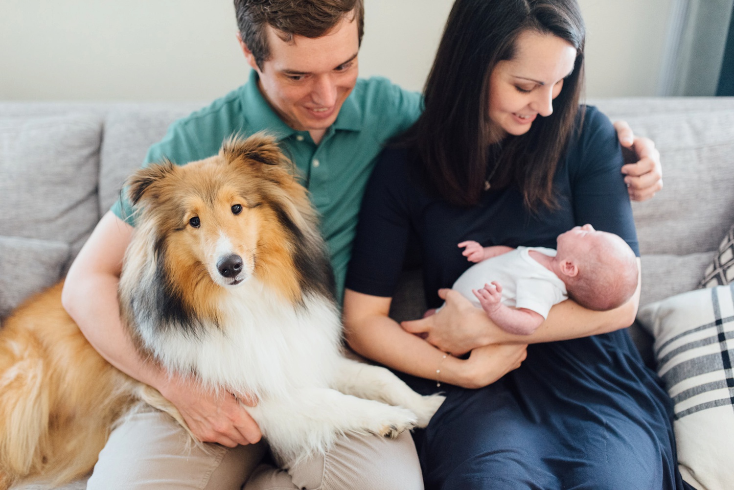 Sandford Family - Media Lifestyle Session - Philadelphia Family Newborn Photographer - Alison Dunn Photography photo