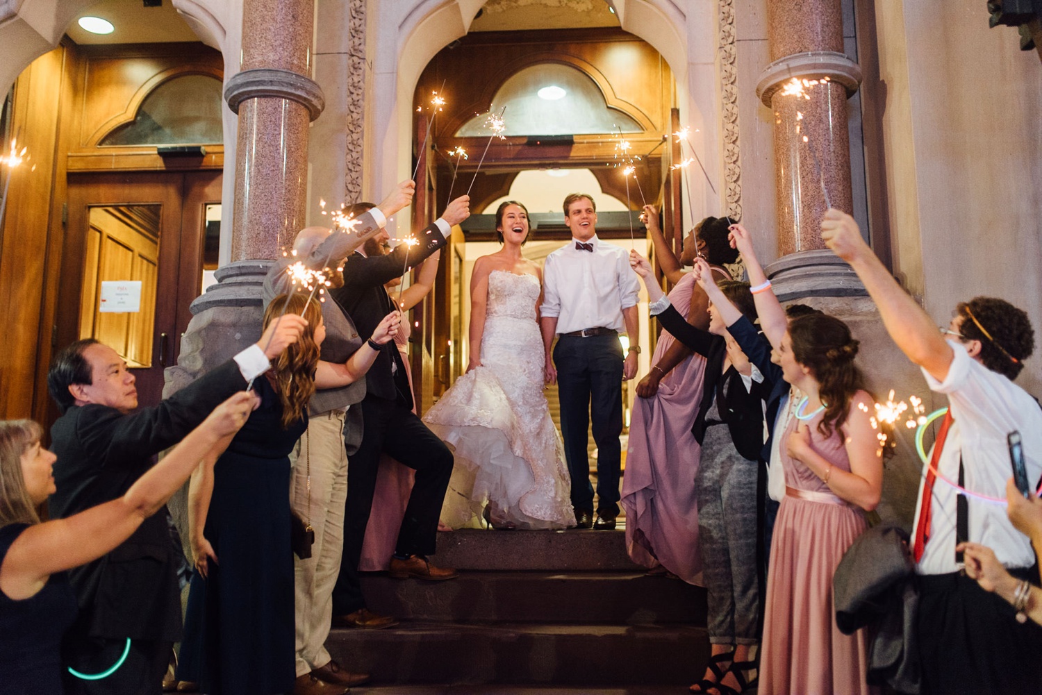 Erica + Chase - PAFA Wedding - Philadelphia Wedding Photographer - Alison Dunn Photography photo