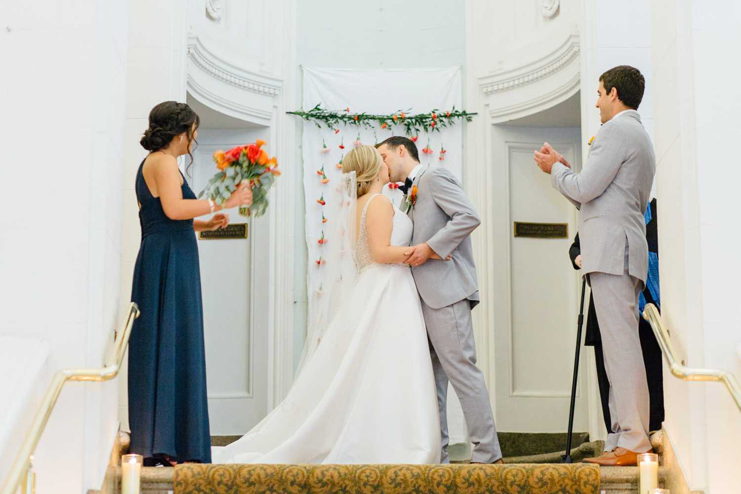 Christen + Brian - American Swedish Historical Museum Wedding - Philadelphia Wedding Photographer - Alison Dunn Photography photo