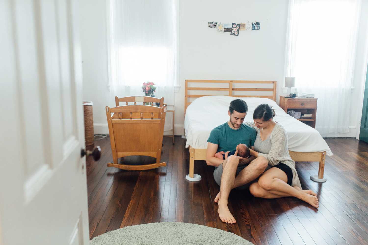 Clark Family - In-Home Lifestyle Newborn Session - Philadelphia Family Photographer - Alison Dunn Photography photo