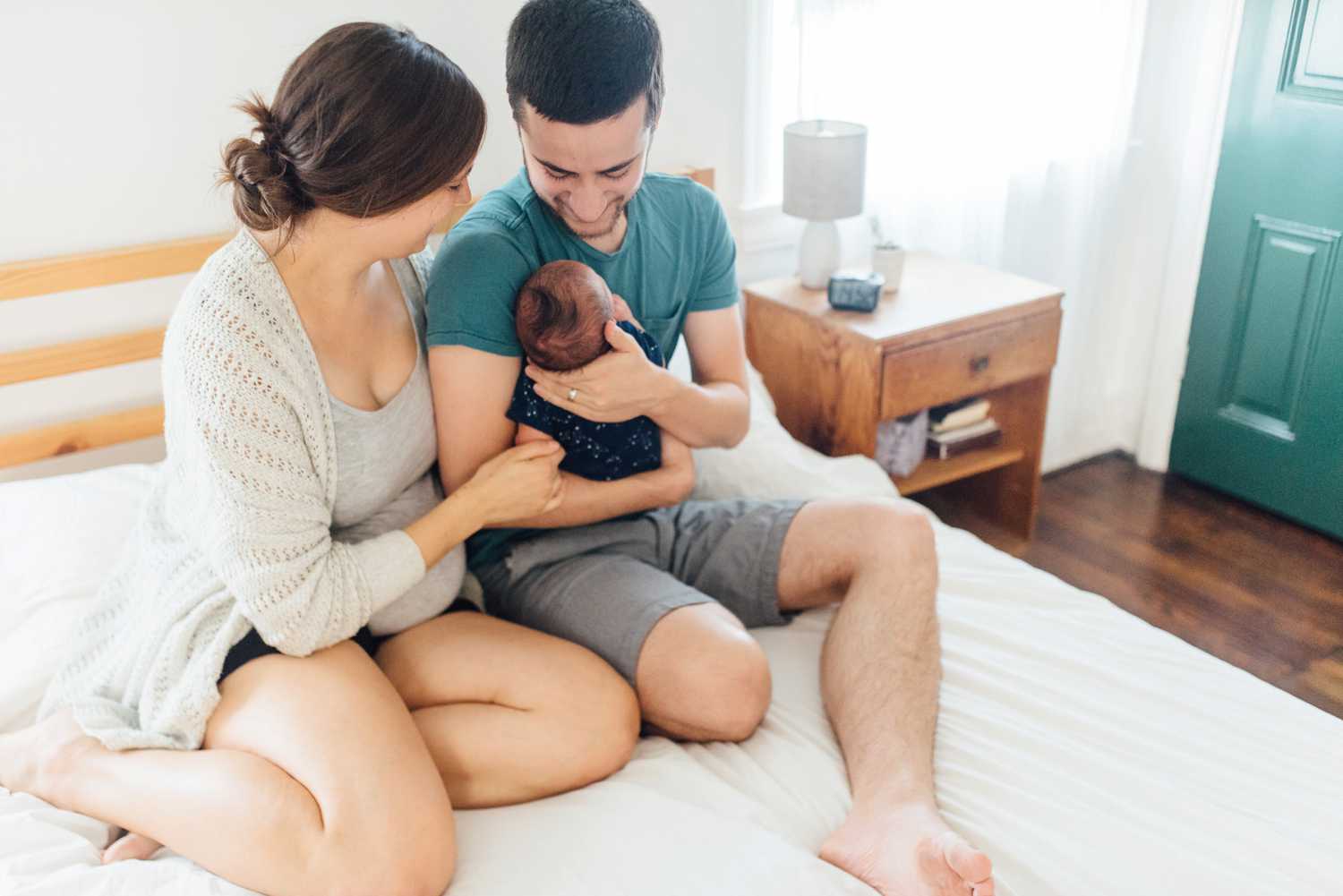 Clark Family - In-Home Lifestyle Newborn Session - Philadelphia Family Photographer - Alison Dunn Photography photo